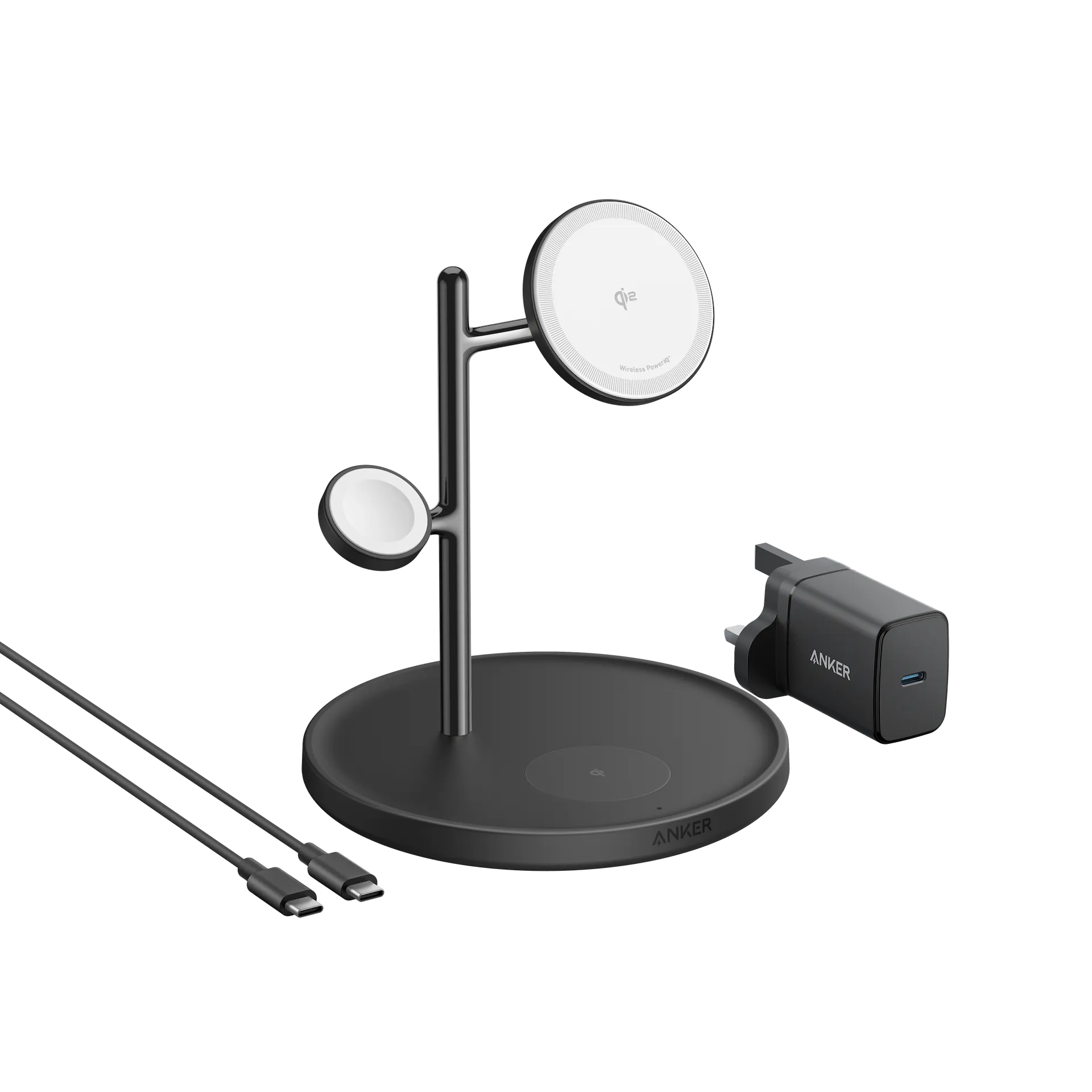 Anker MagGo Wireless Charging Station (3-in-1 Stand)