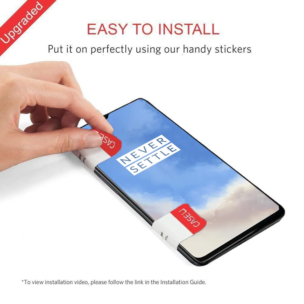 Black Shield Premium OnePlus 7t Tempered Glass