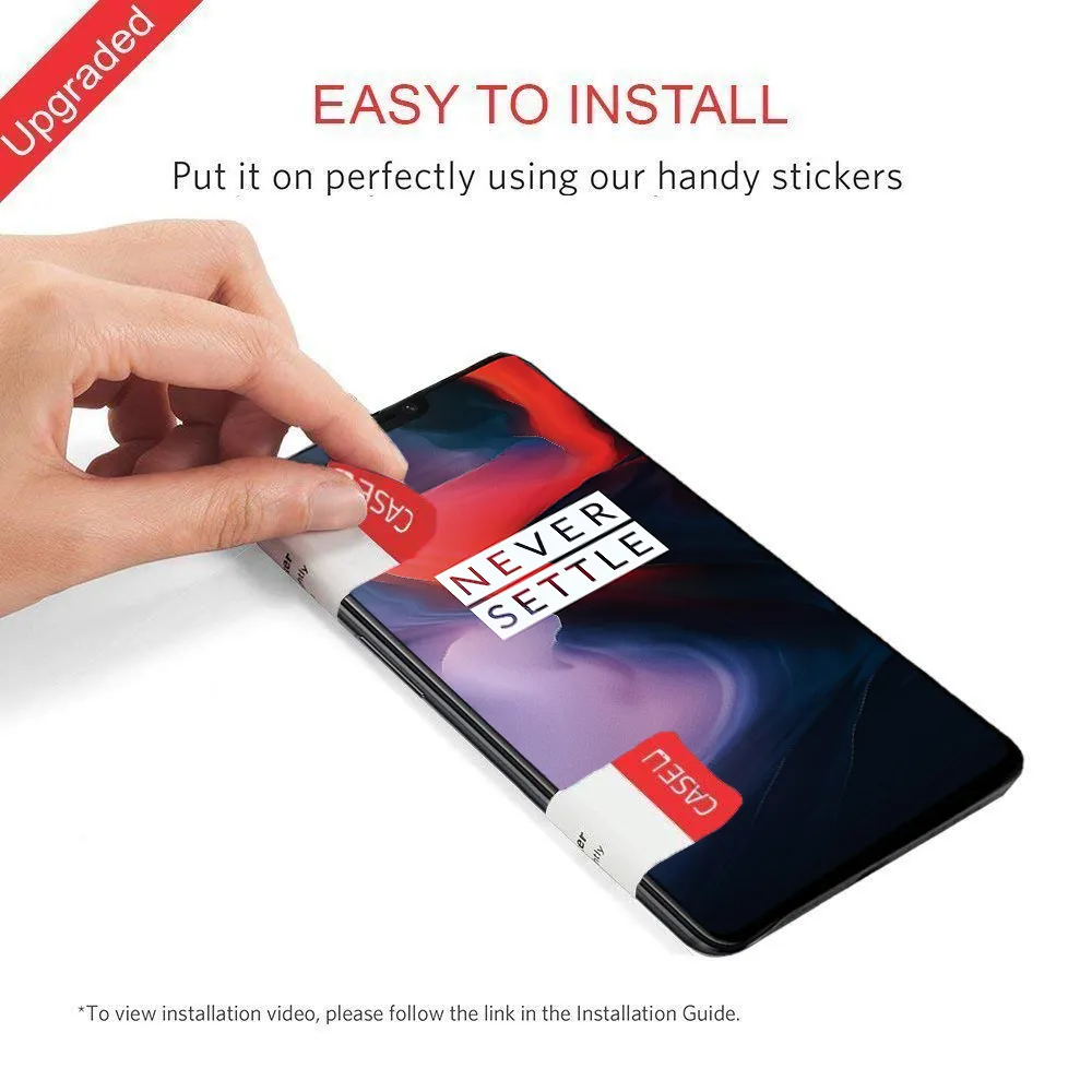 Black Shield Premium Tempered Glass - OnePlus 6