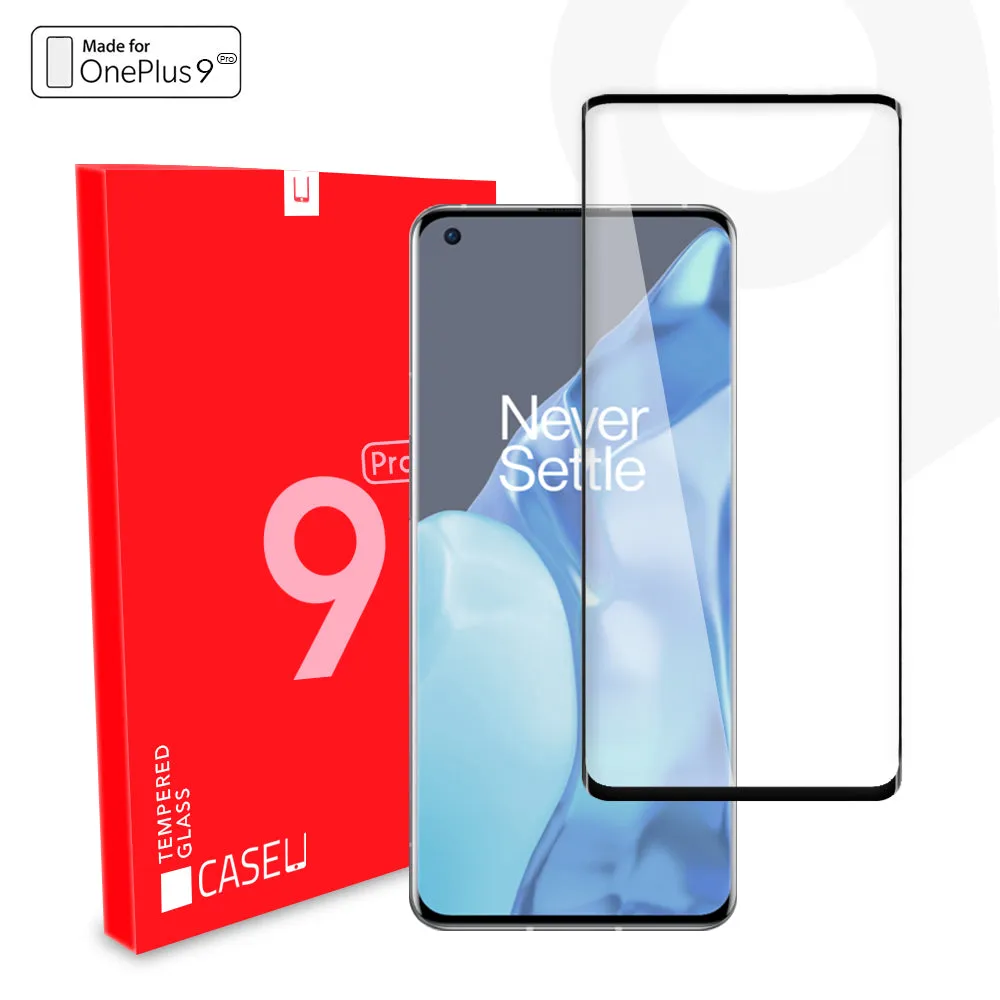 Black Shield Premium Tempered Glass - OnePlus 9 Pro