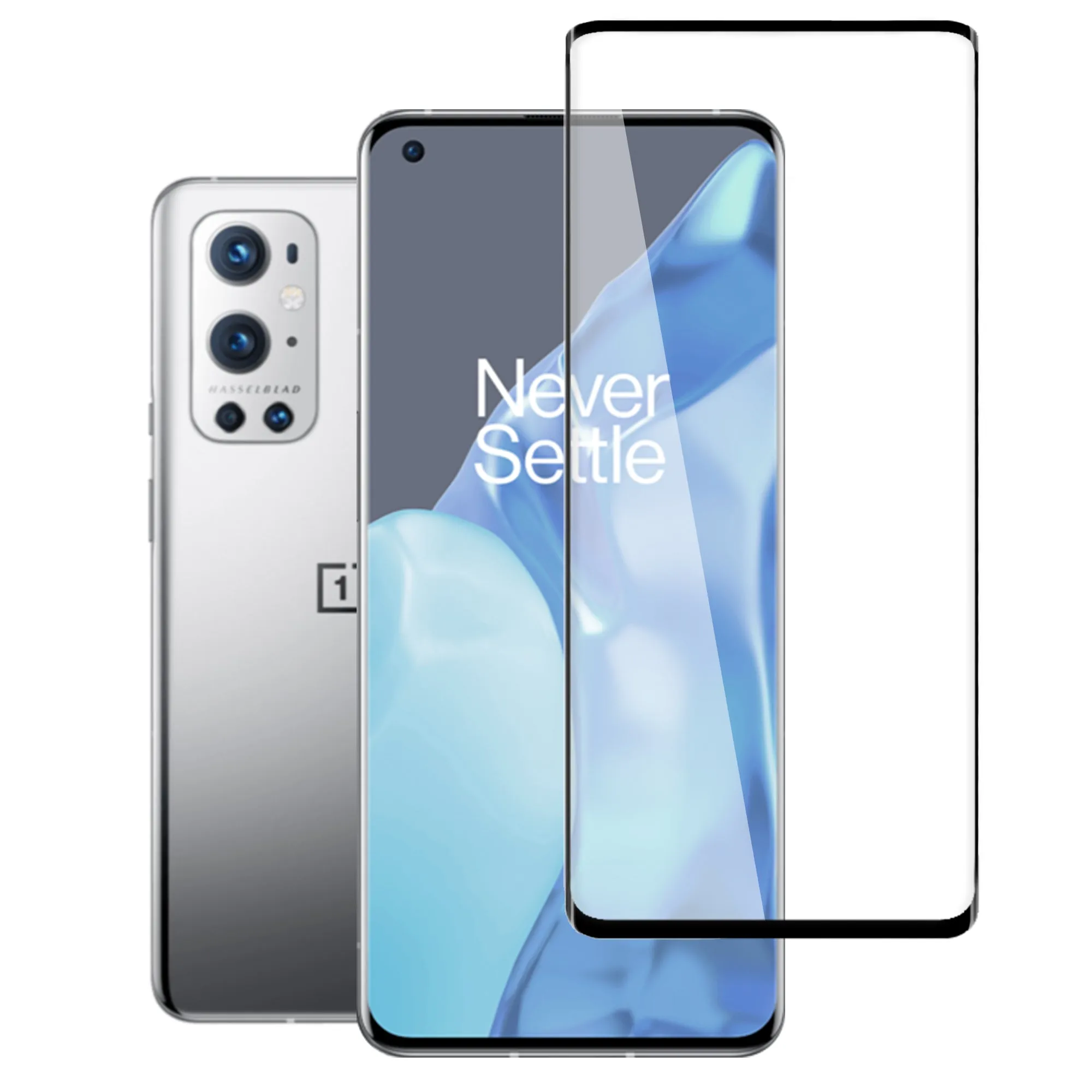Black Shield Premium Tempered Glass - OnePlus 9 Pro