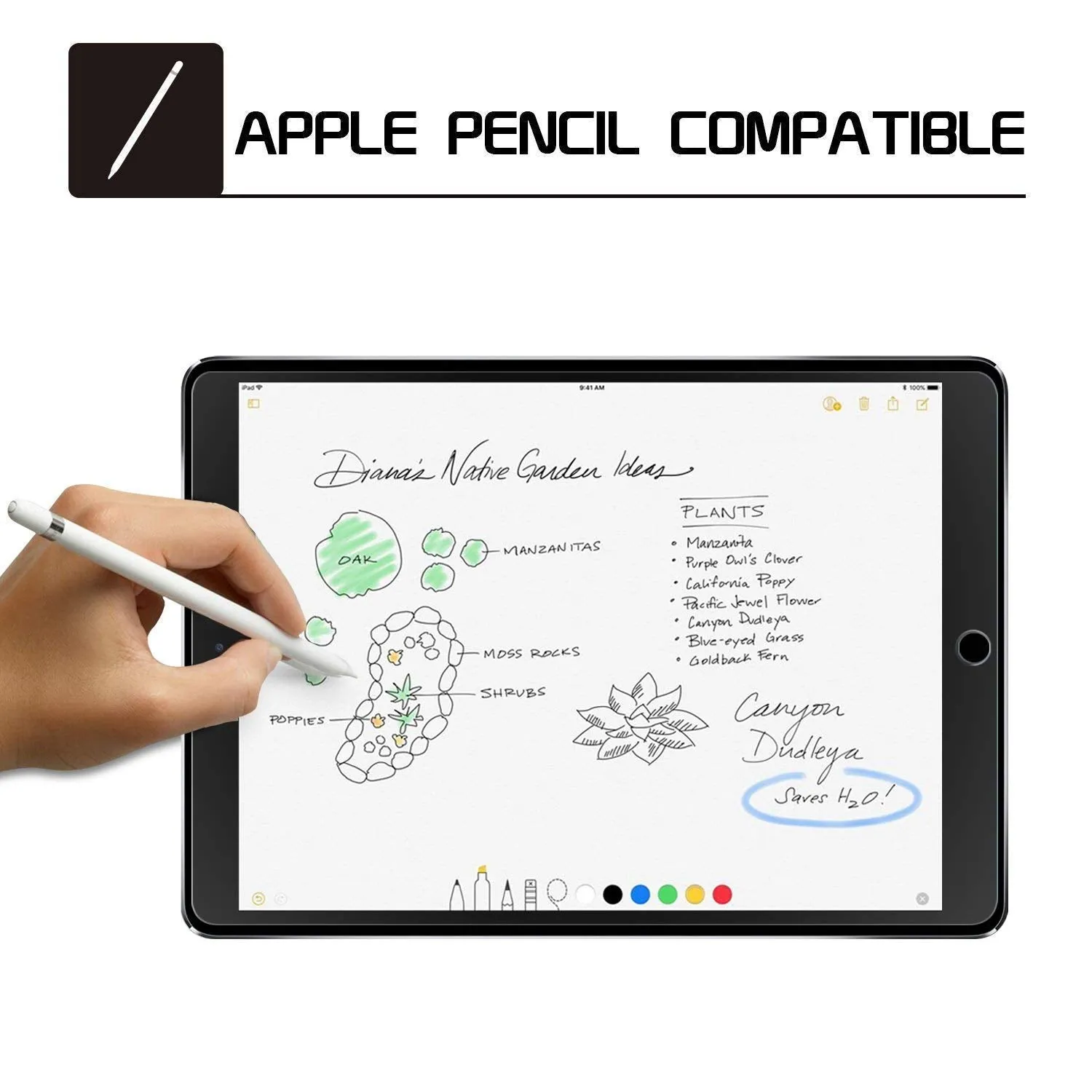 Crystal Clear Tempered Glass - iPad Air 10.5"