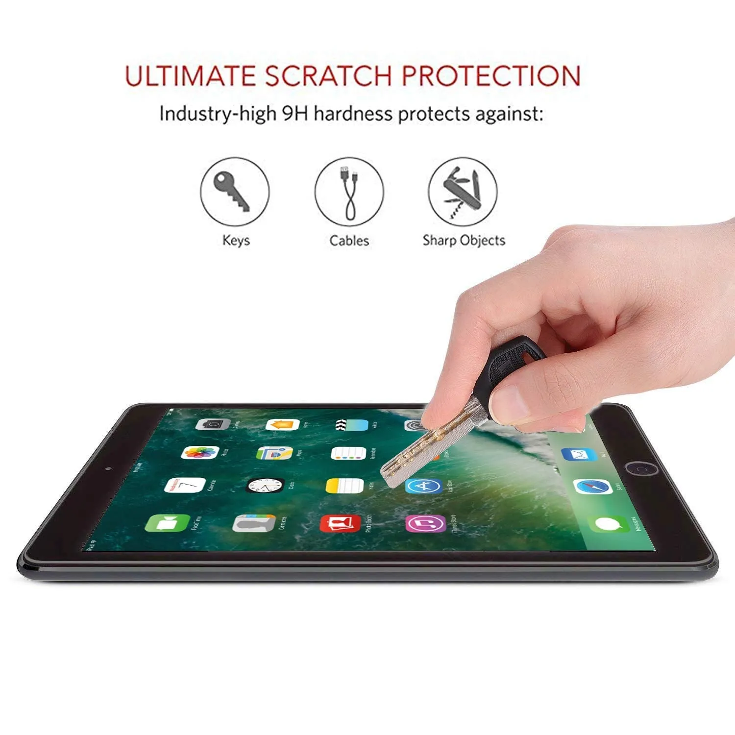 Crystal Clear Tempered Glass - iPad Air 10.5"