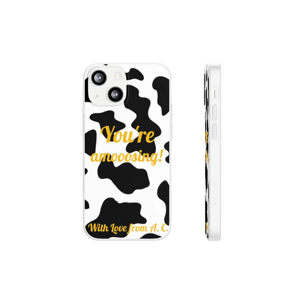 Custom Cow Print Phone Case
