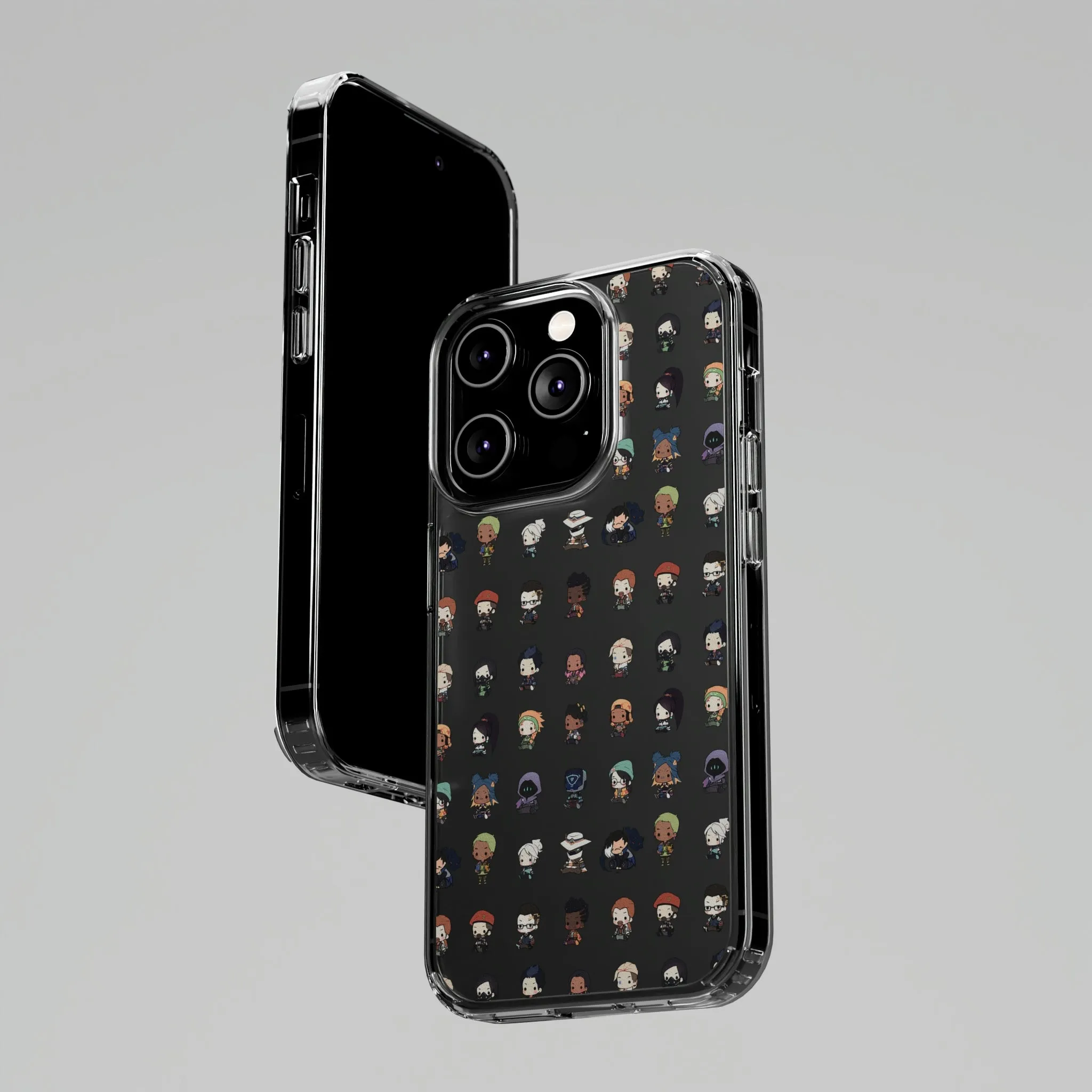 Cute Valorant Agents Phone Cases Clear Matte Shiny Cases iPhone Samsung