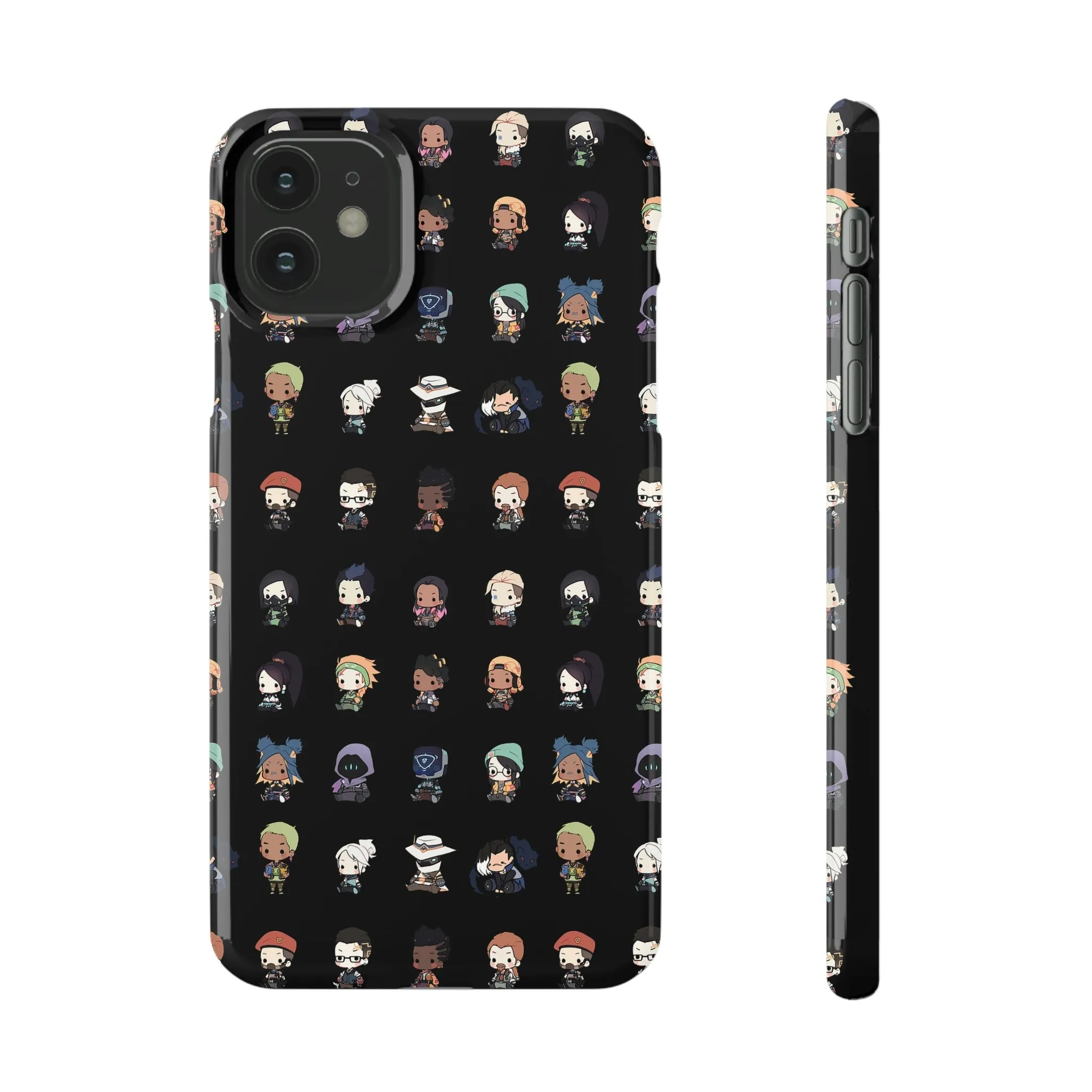 Cute Valorant Agents Phone Cases Clear Matte Shiny Cases iPhone Samsung