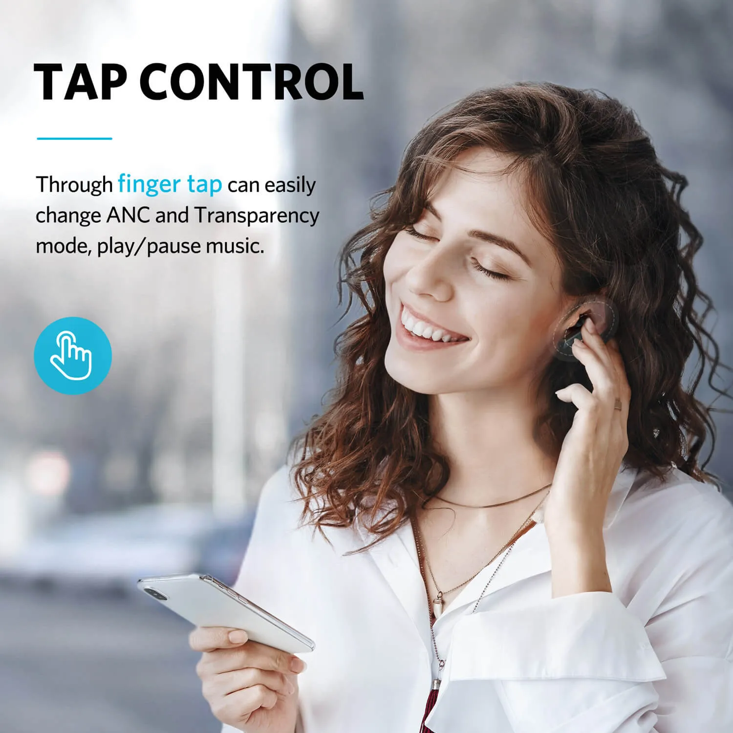 Earfun TW302/ 302B Air Pro Bluetooth V5.0 ANC True Wireless Earbuds