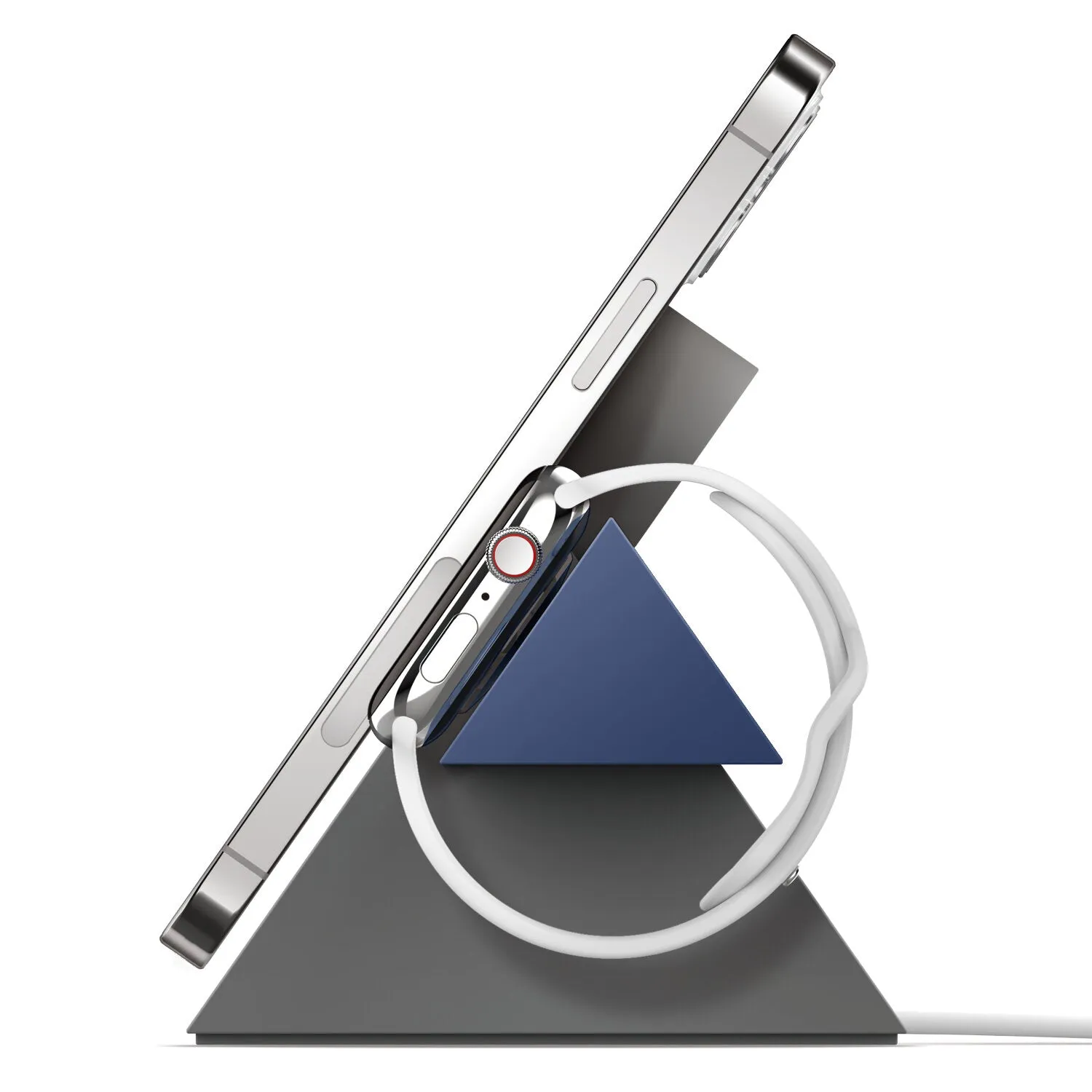 Elago MS5 Duo Charging Stand Compatible with MagSafe Charger and Apple Watch