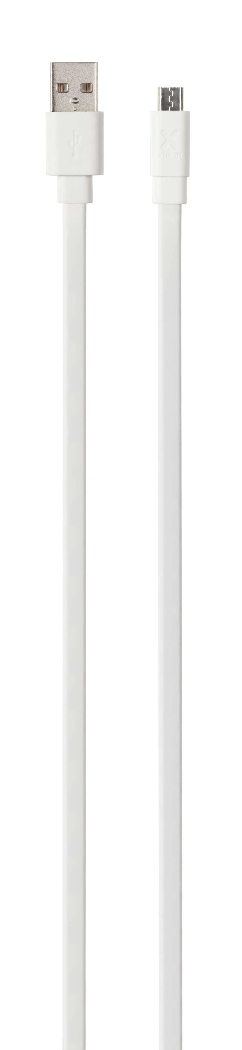 Flat USB to Micro USB Cable - 3 meter