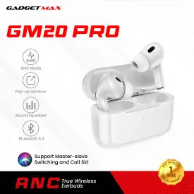 GADGET MAX GM20 PRO EW51 TRUE WIRELESS ANC NOISE REDUCTION BLUETOOTH HEADSET TWS Earbuds