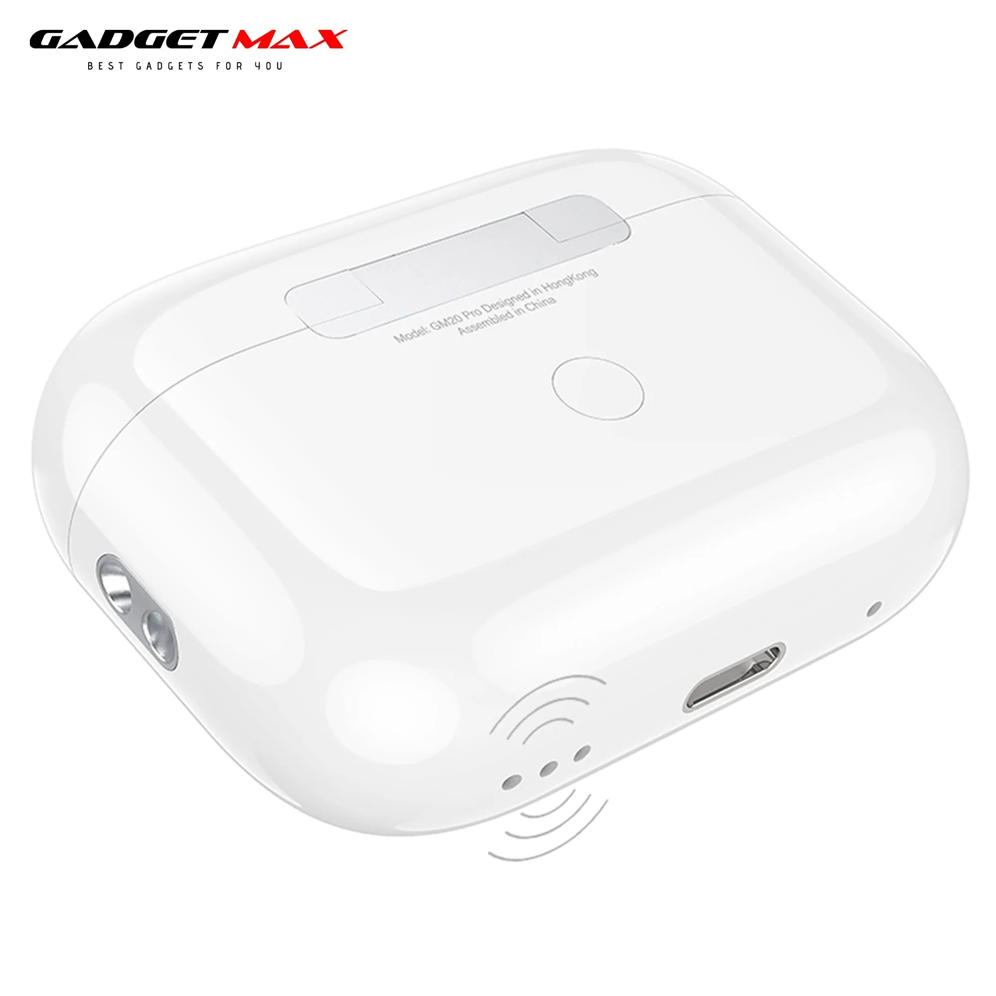 GADGET MAX GM20 PRO EW51 TRUE WIRELESS ANC NOISE REDUCTION BLUETOOTH HEADSET TWS Earbuds