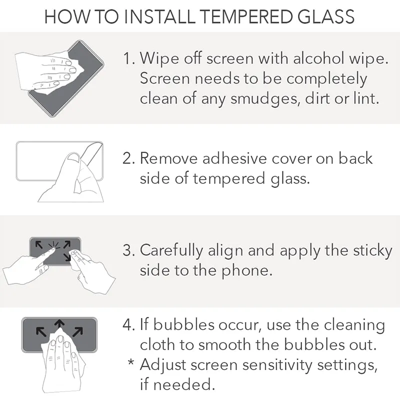 Glass Screen Protector - Galaxy S20  Curve Coverage Super Anti-Impact (Compatible w/ Fingerprint ID) Phone SP