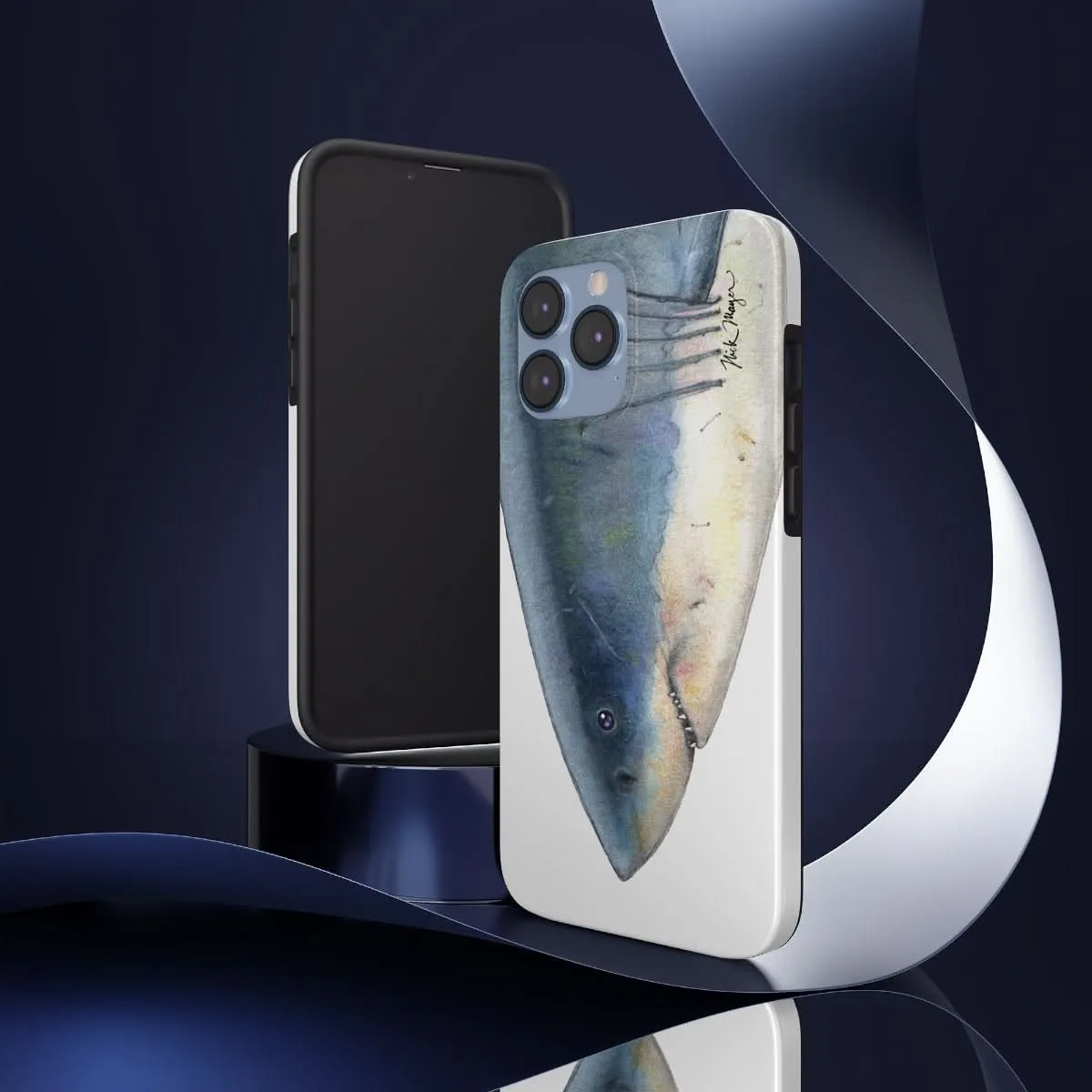 Great White Shark Face Phone Case (iPhone)