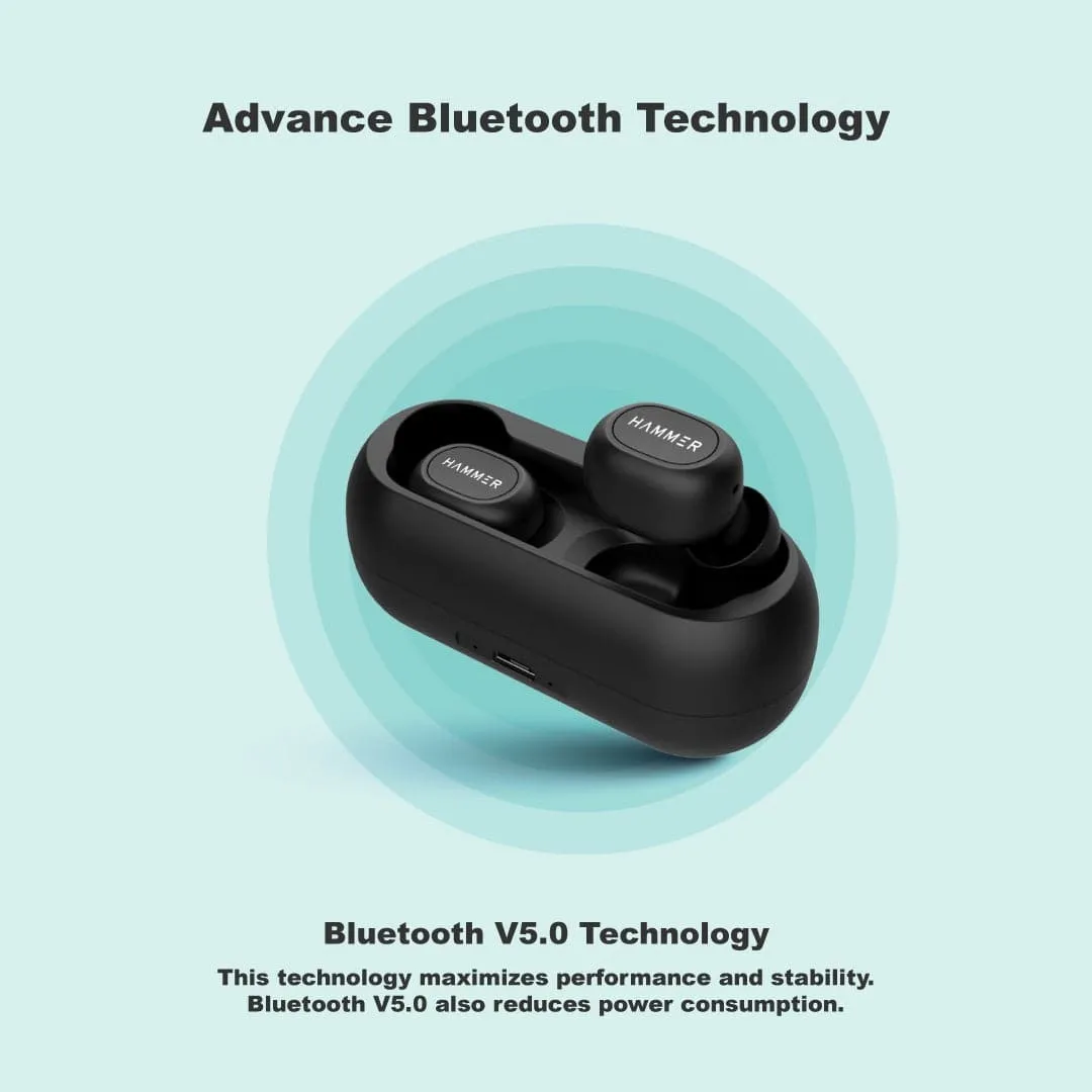 Hammer Solo Bluetooth Truly Wireless Earbuds