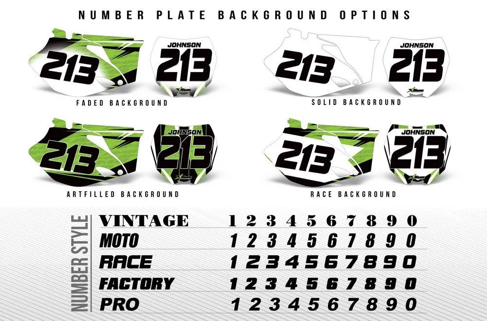 Husaberg TE 125 Graphics (2011-2012)