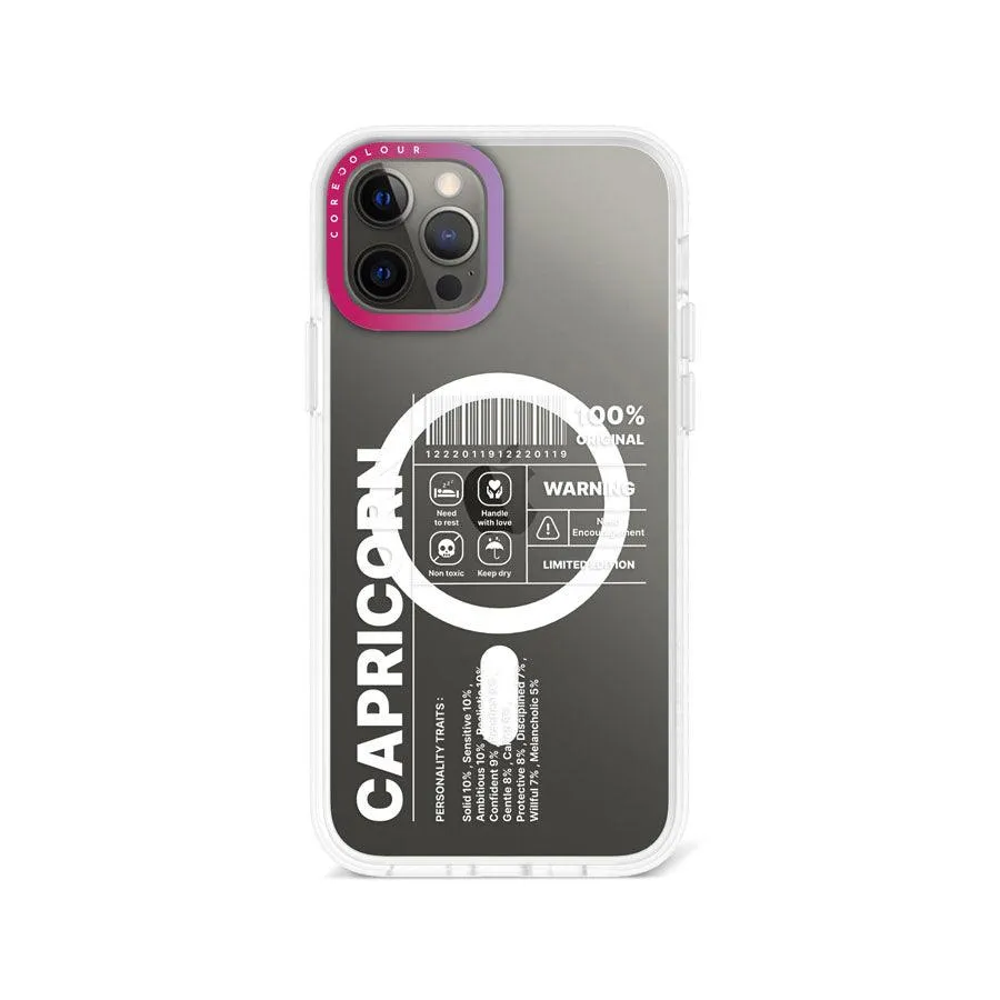 iPhone 12 Pro Max Warning Capricorn Phone Case MagSafe Compatible