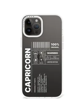 iPhone 12 Pro Max Warning Capricorn Phone Case