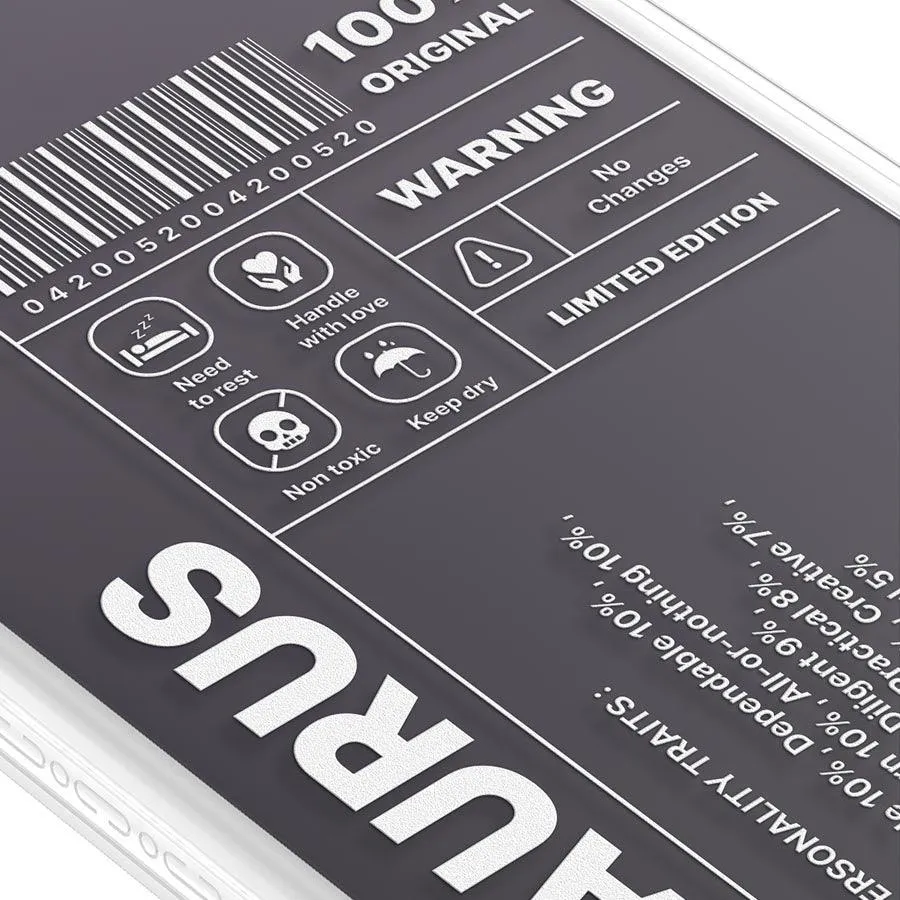 iPhone 12 Pro Max Warning Taurus Phone Case