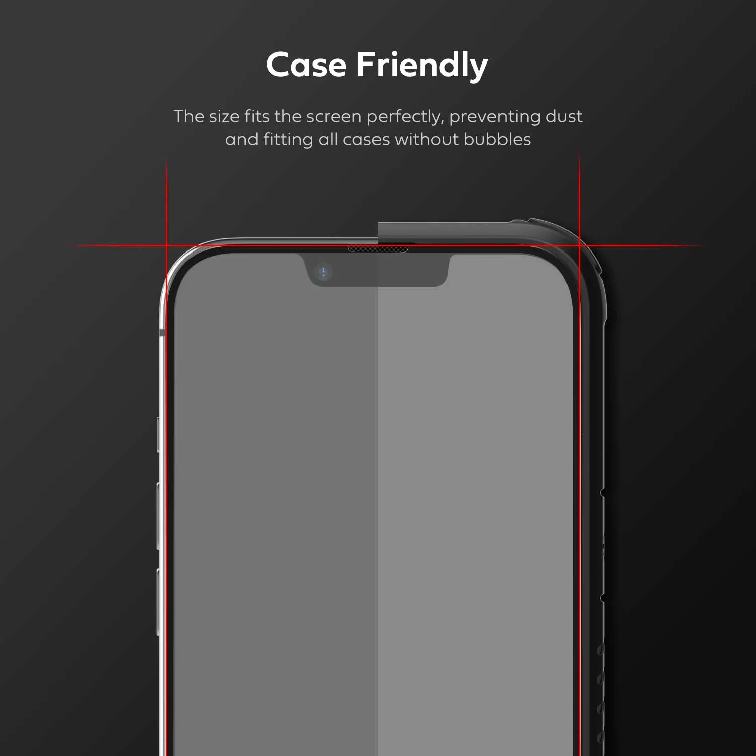 iPhone 14 Full Tempered Glass Screen Protector 2 Pack