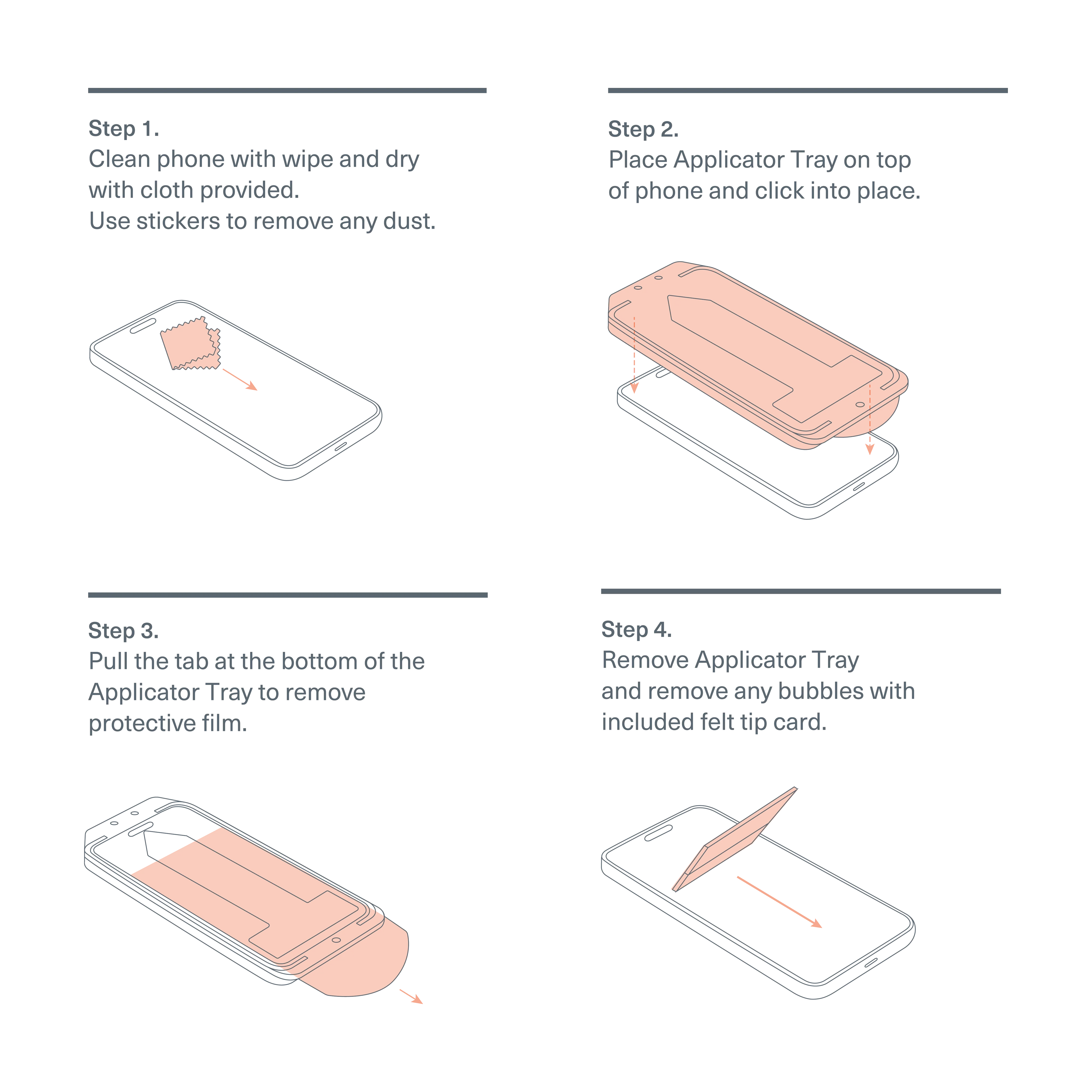 iPhone 15 Plus/16 Plus Glare Screen Protector
