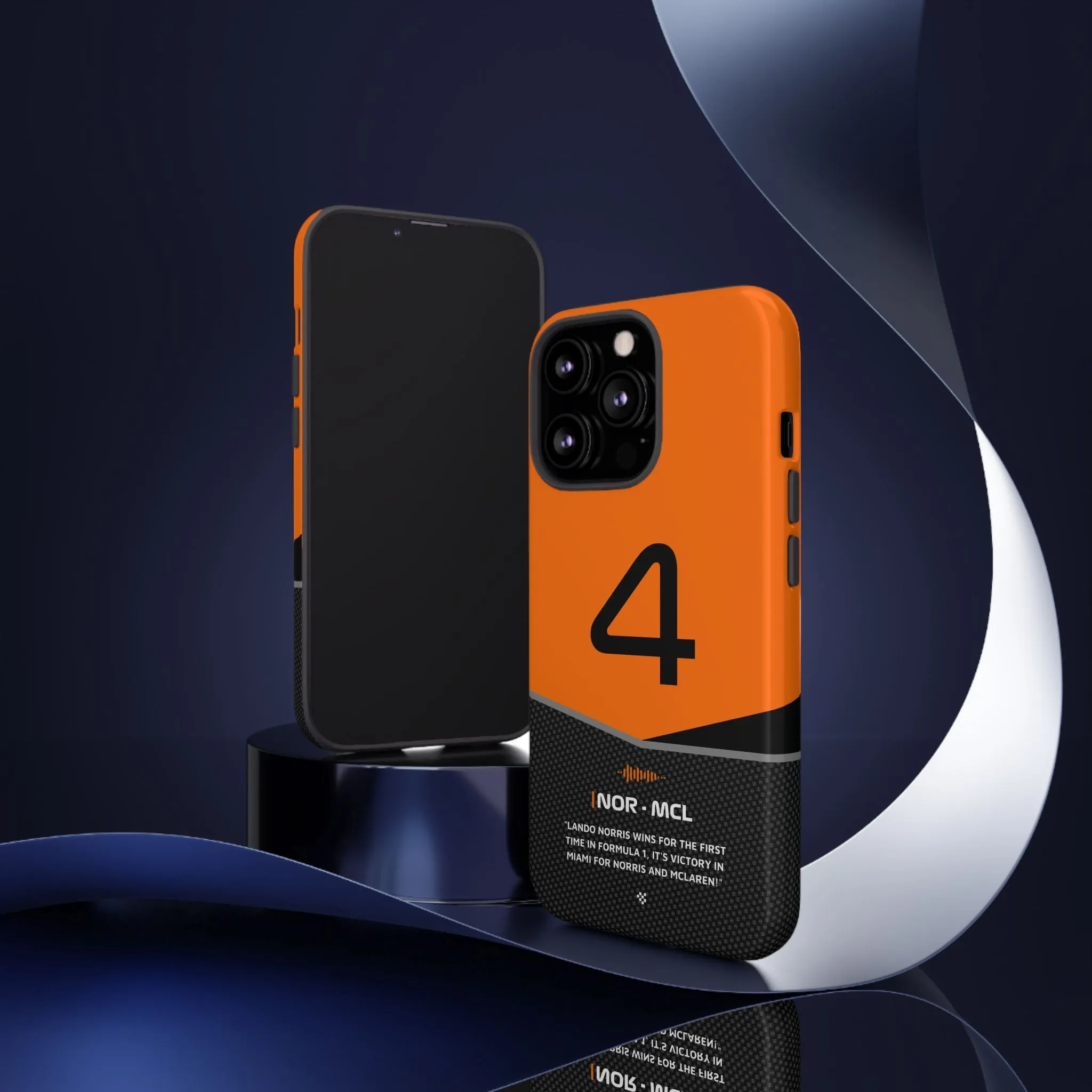 Lando Norris F1 Car Phone Case 2024