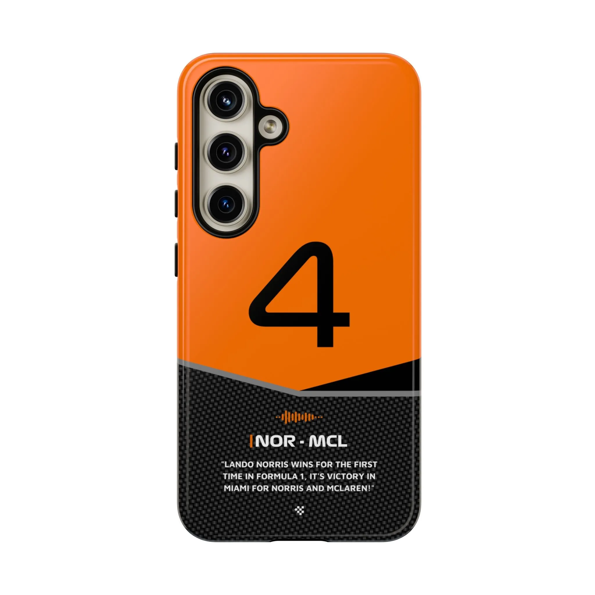 Lando Norris F1 Car Phone Case 2024