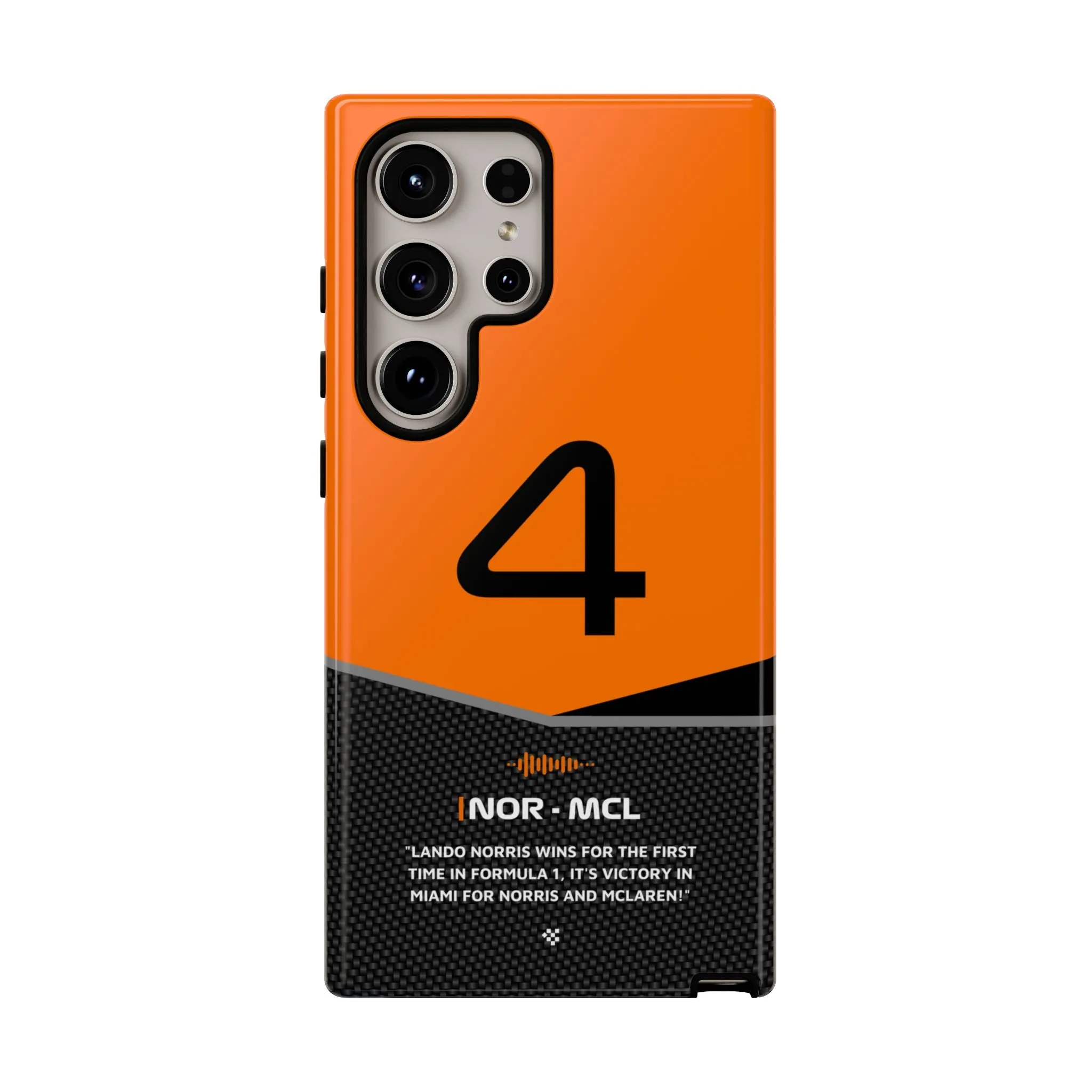 Lando Norris F1 Car Phone Case 2024