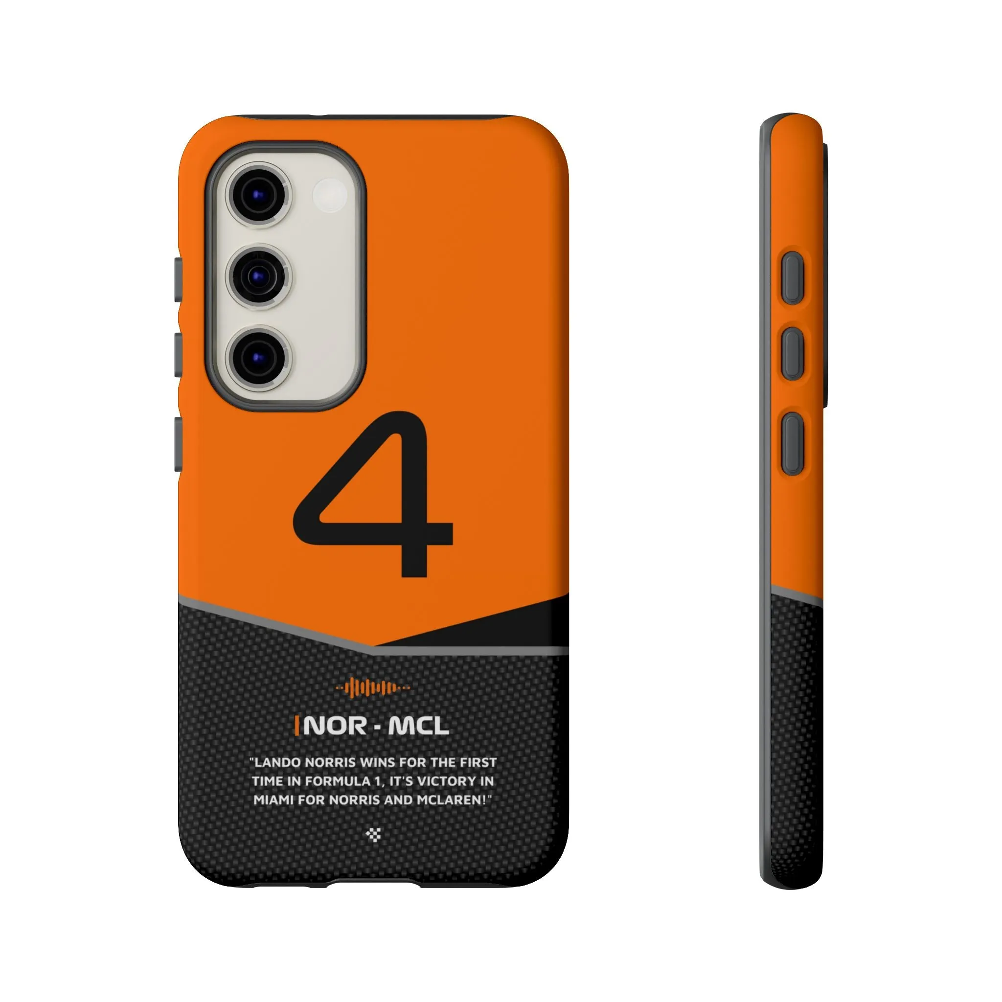 Lando Norris F1 Car Phone Case 2024
