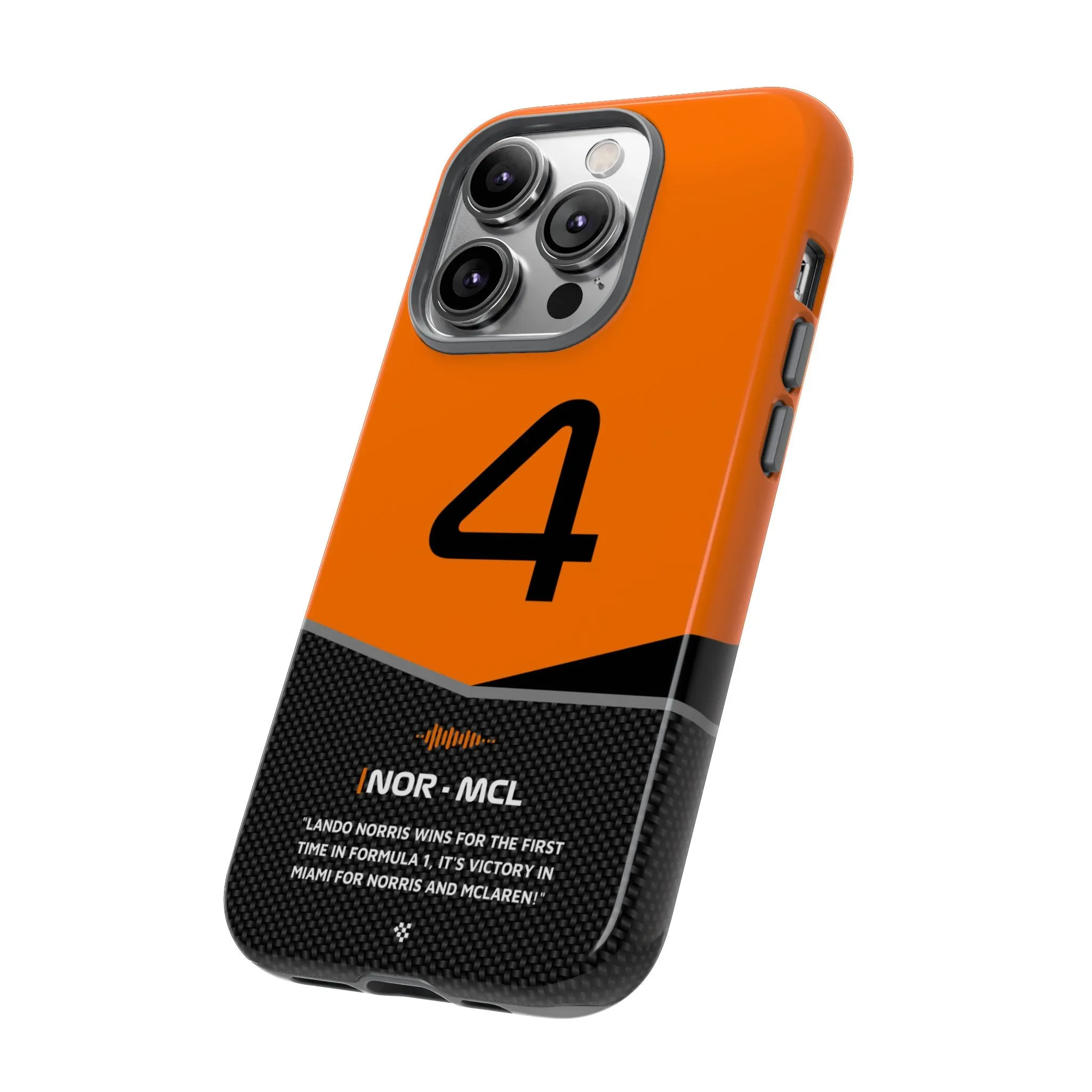 Lando Norris F1 Car Phone Case 2024