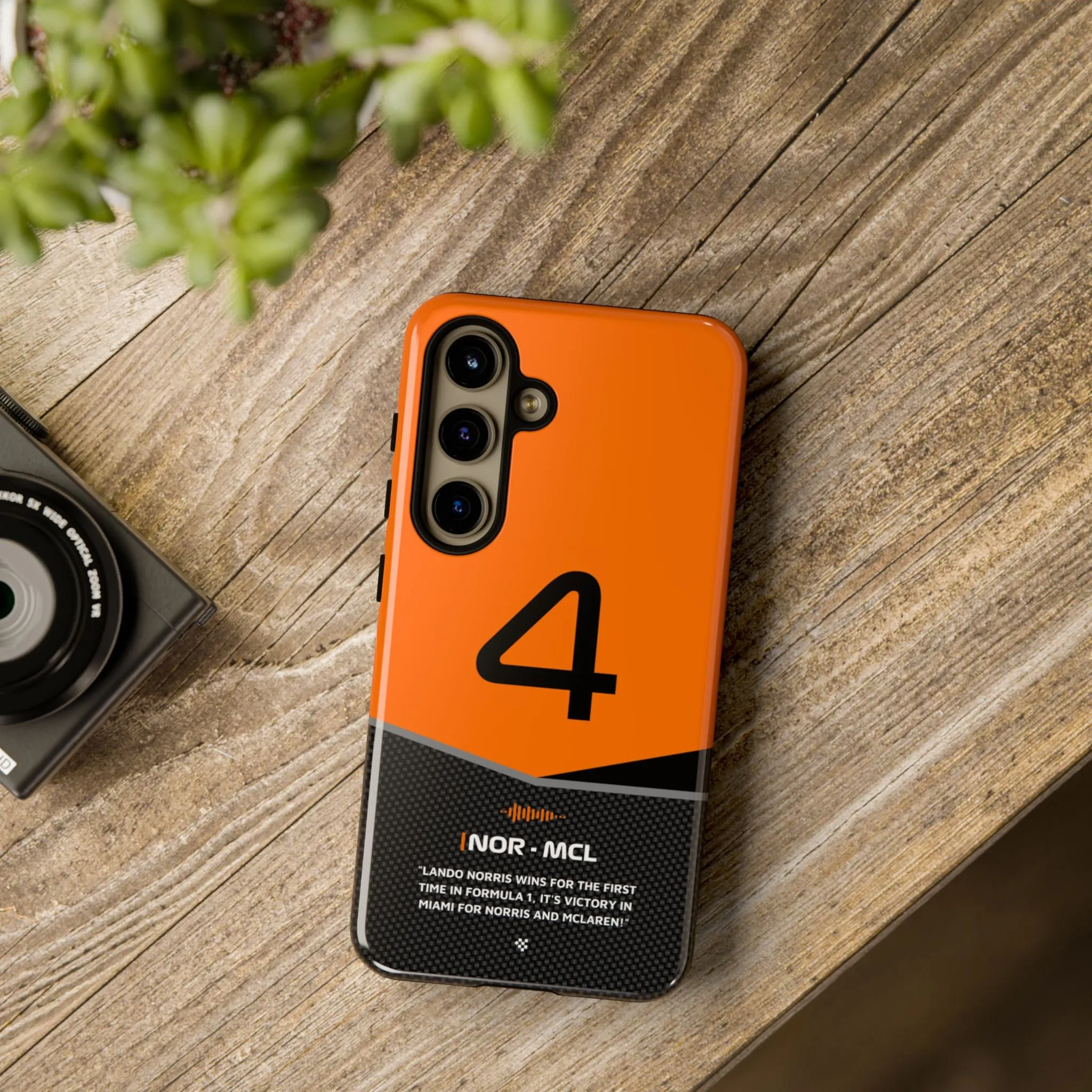 Lando Norris F1 Car Phone Case 2024