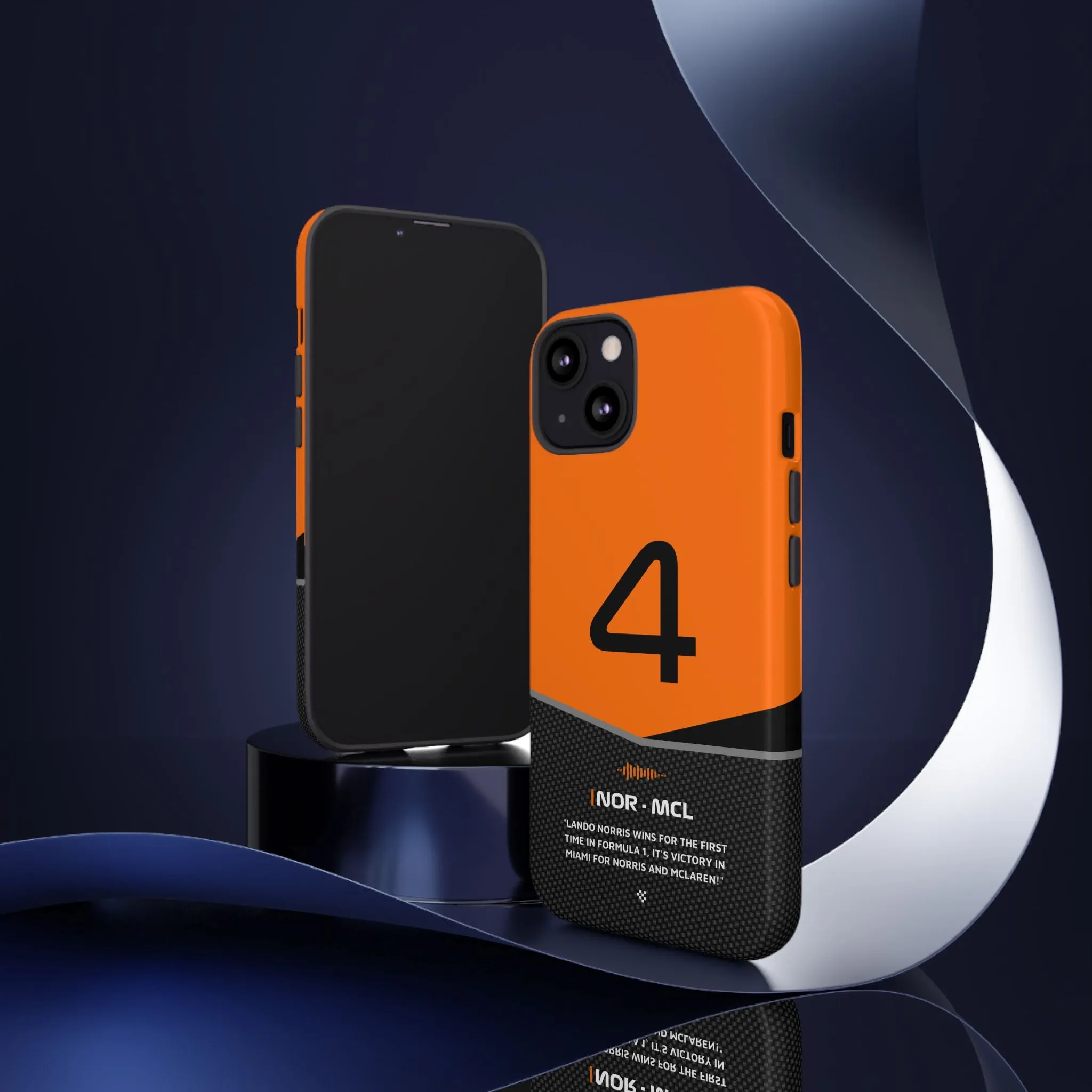 Lando Norris F1 Car Phone Case 2024