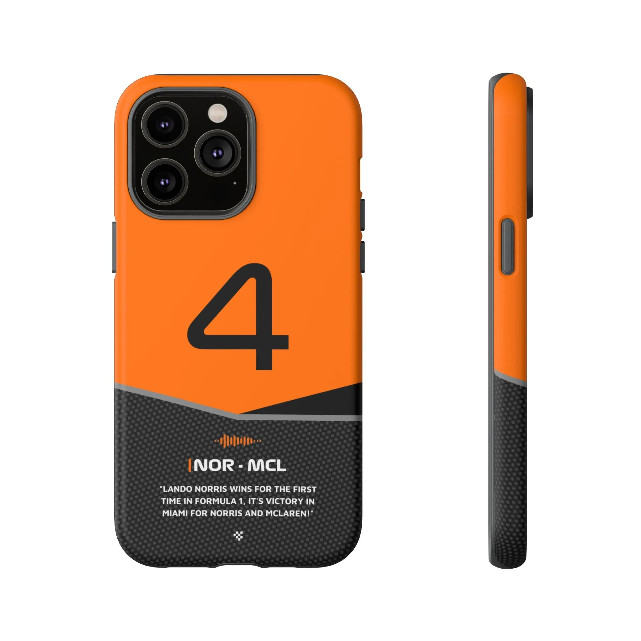 Lando Norris F1 Car Phone Case 2024