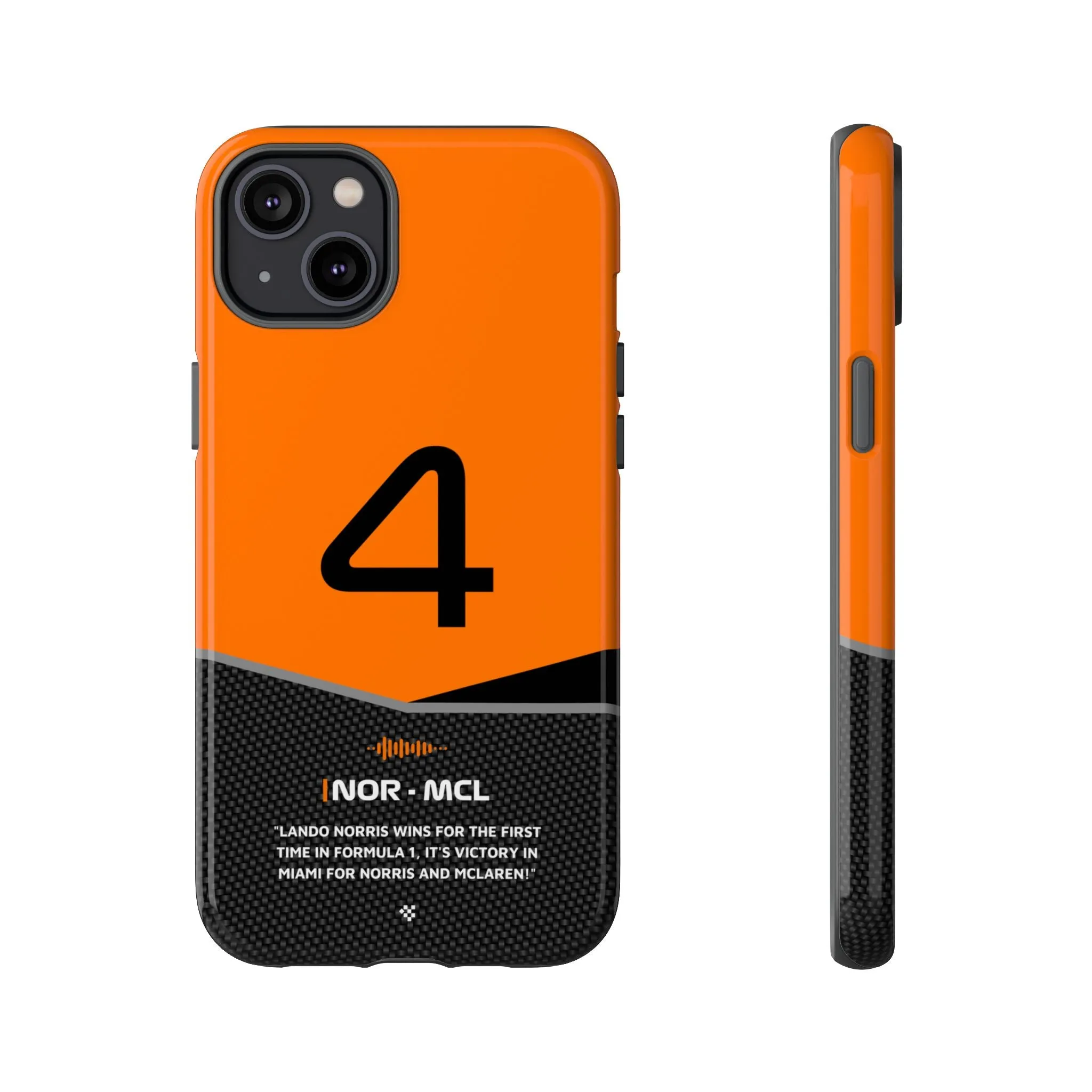 Lando Norris F1 Car Phone Case 2024
