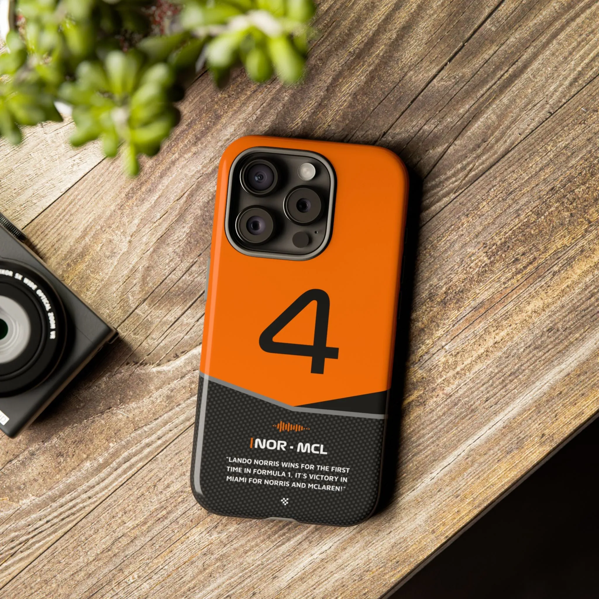 Lando Norris F1 Car Phone Case 2024