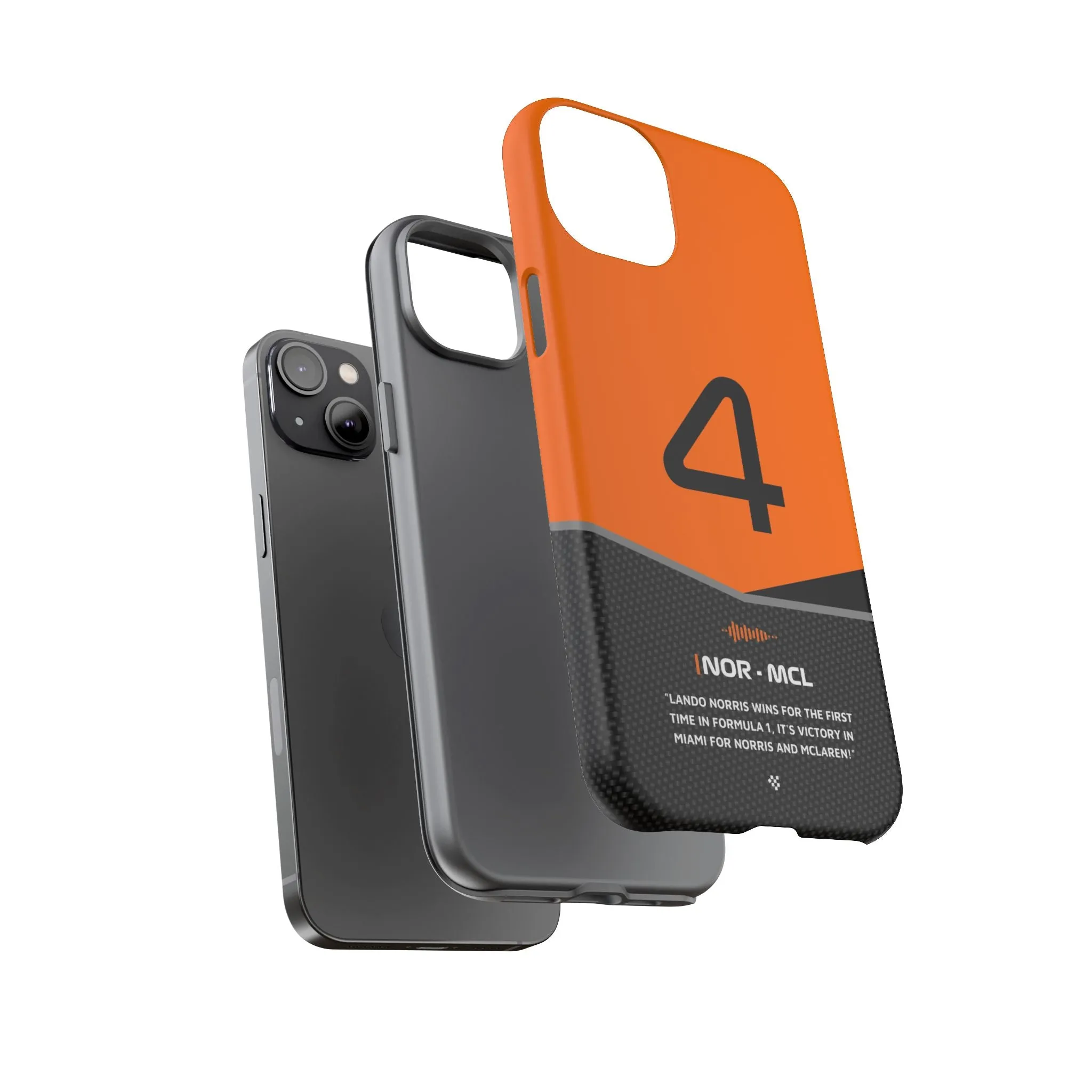 Lando Norris F1 Car Phone Case 2024
