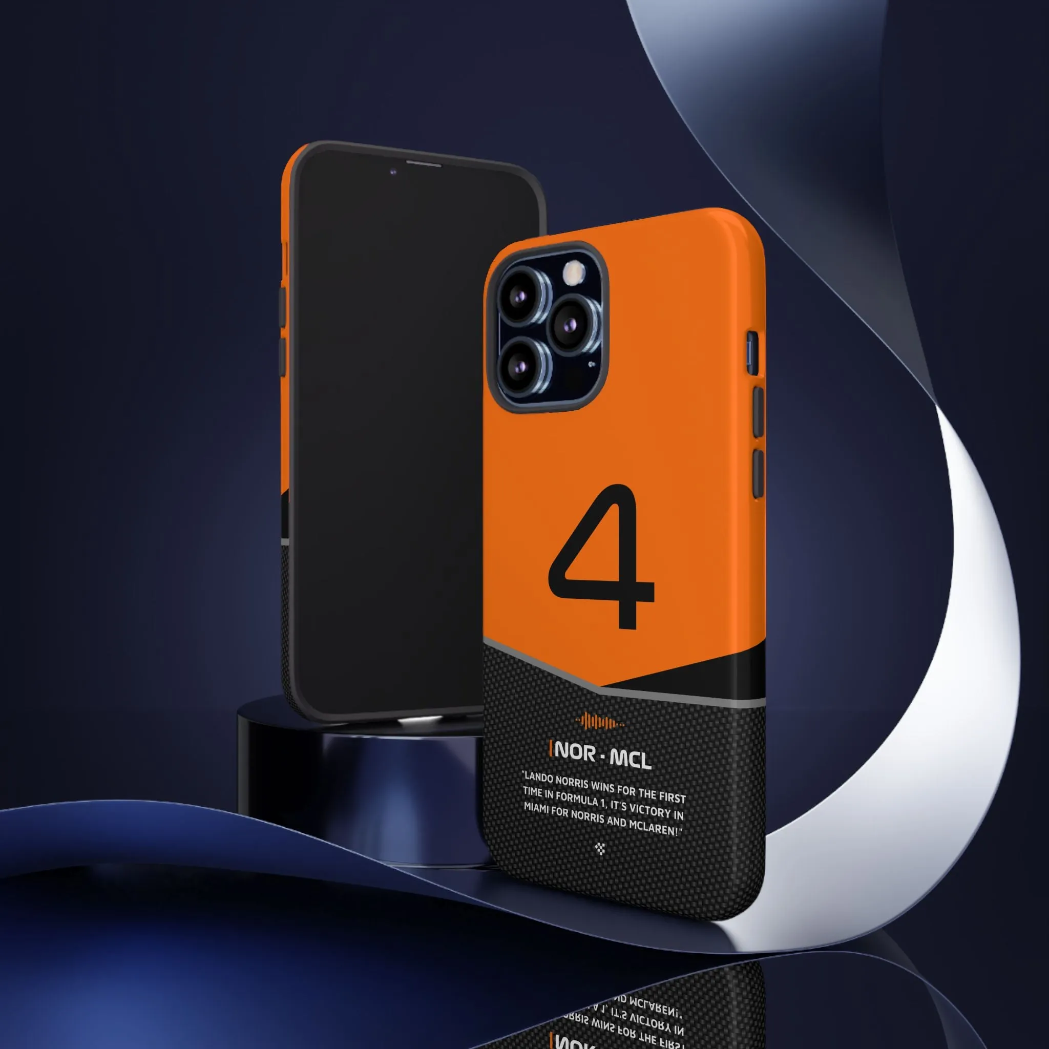Lando Norris F1 Car Phone Case 2024