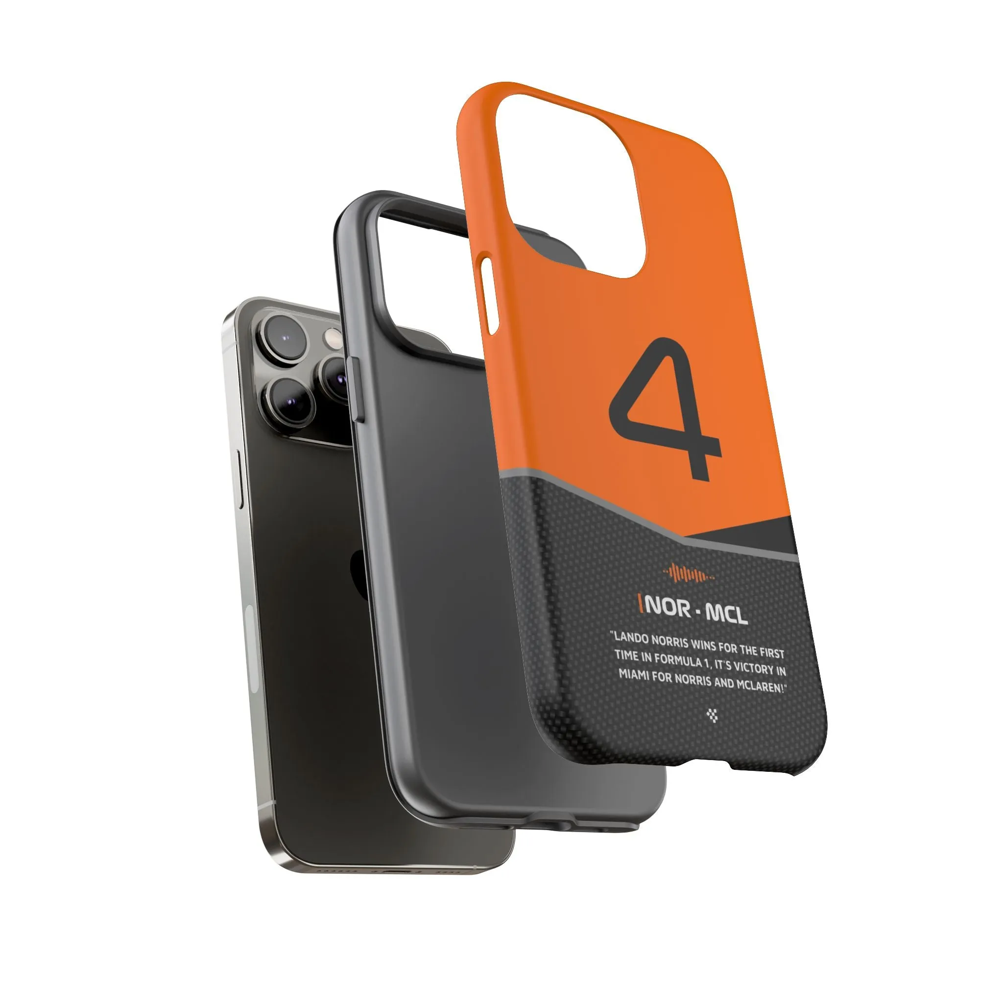 Lando Norris F1 Car Phone Case 2024