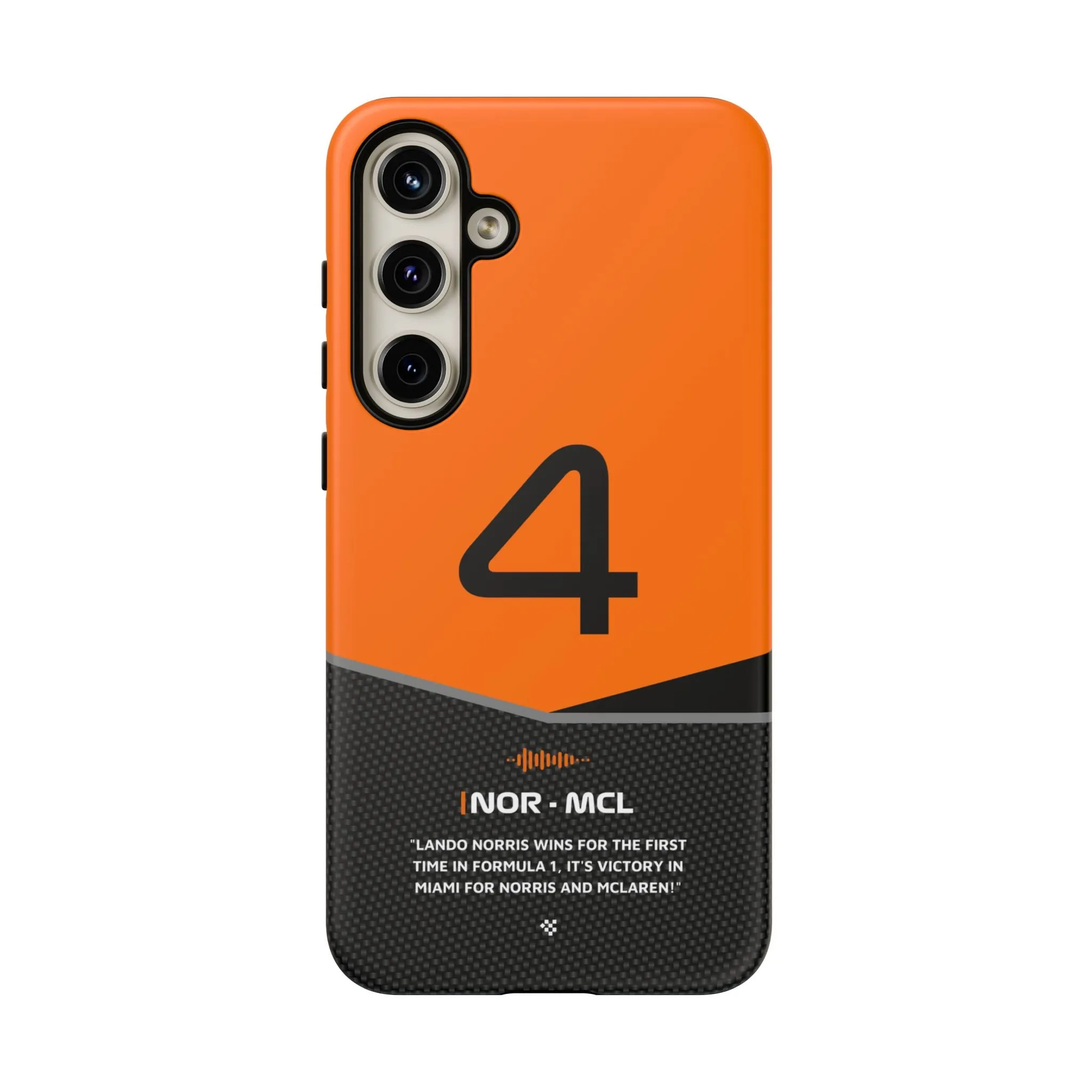 Lando Norris F1 Car Phone Case 2024