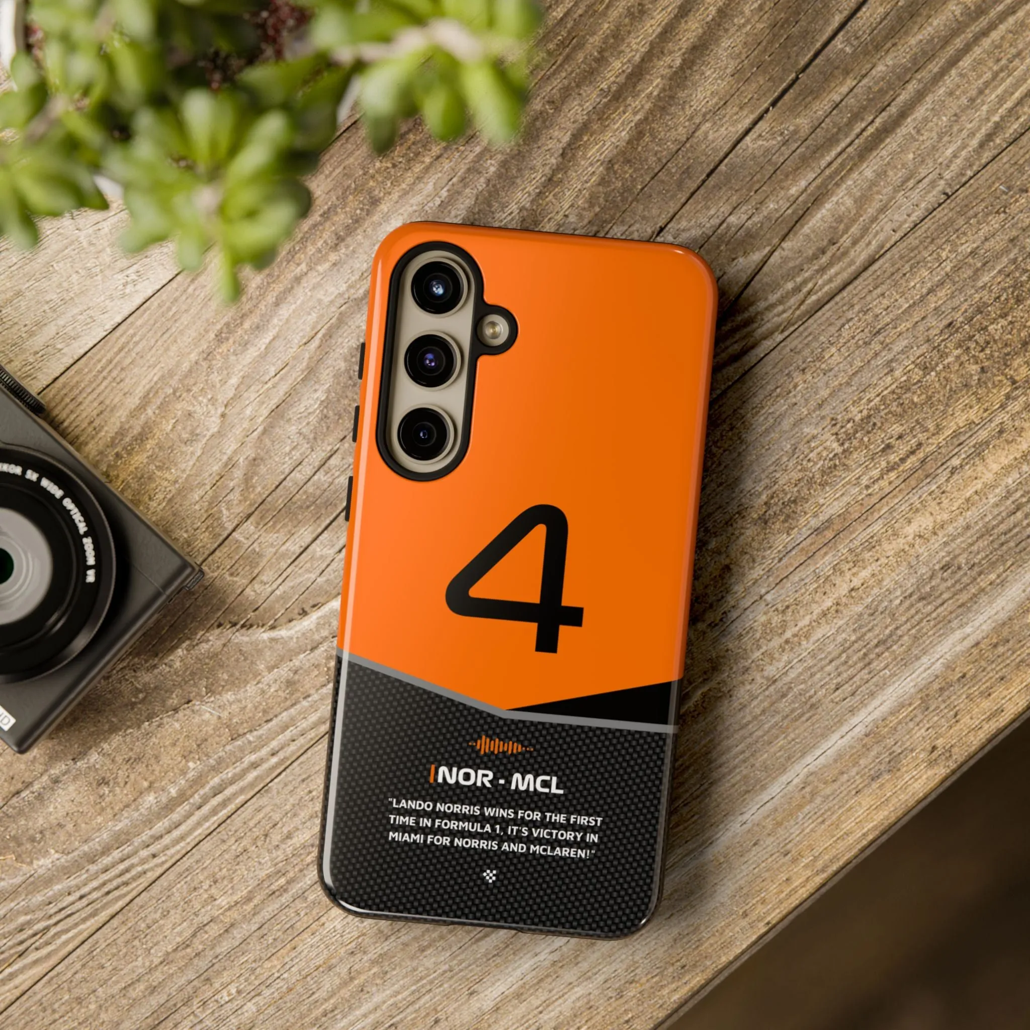 Lando Norris F1 Car Phone Case 2024