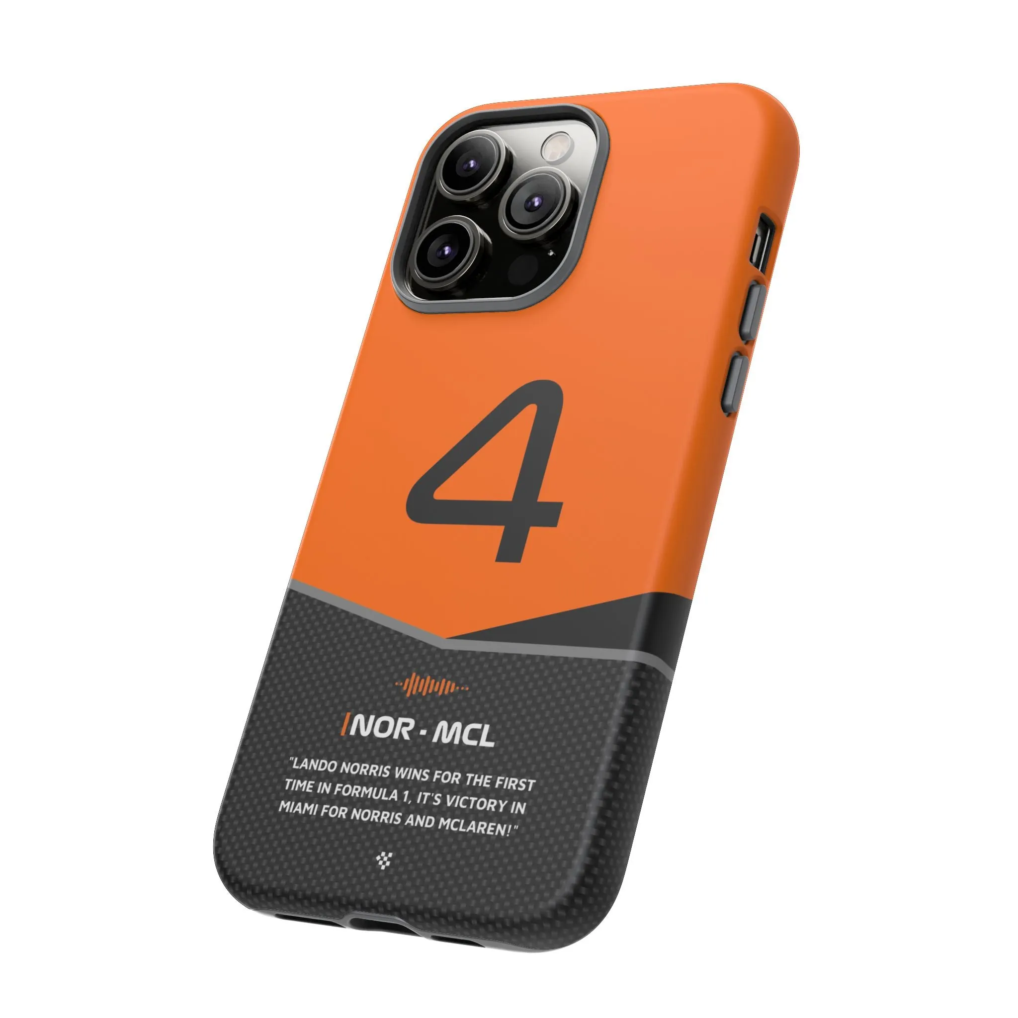 Lando Norris F1 Car Phone Case 2024