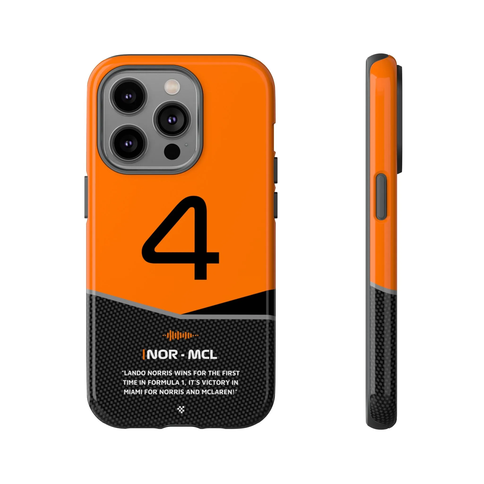 Lando Norris F1 Car Phone Case 2024