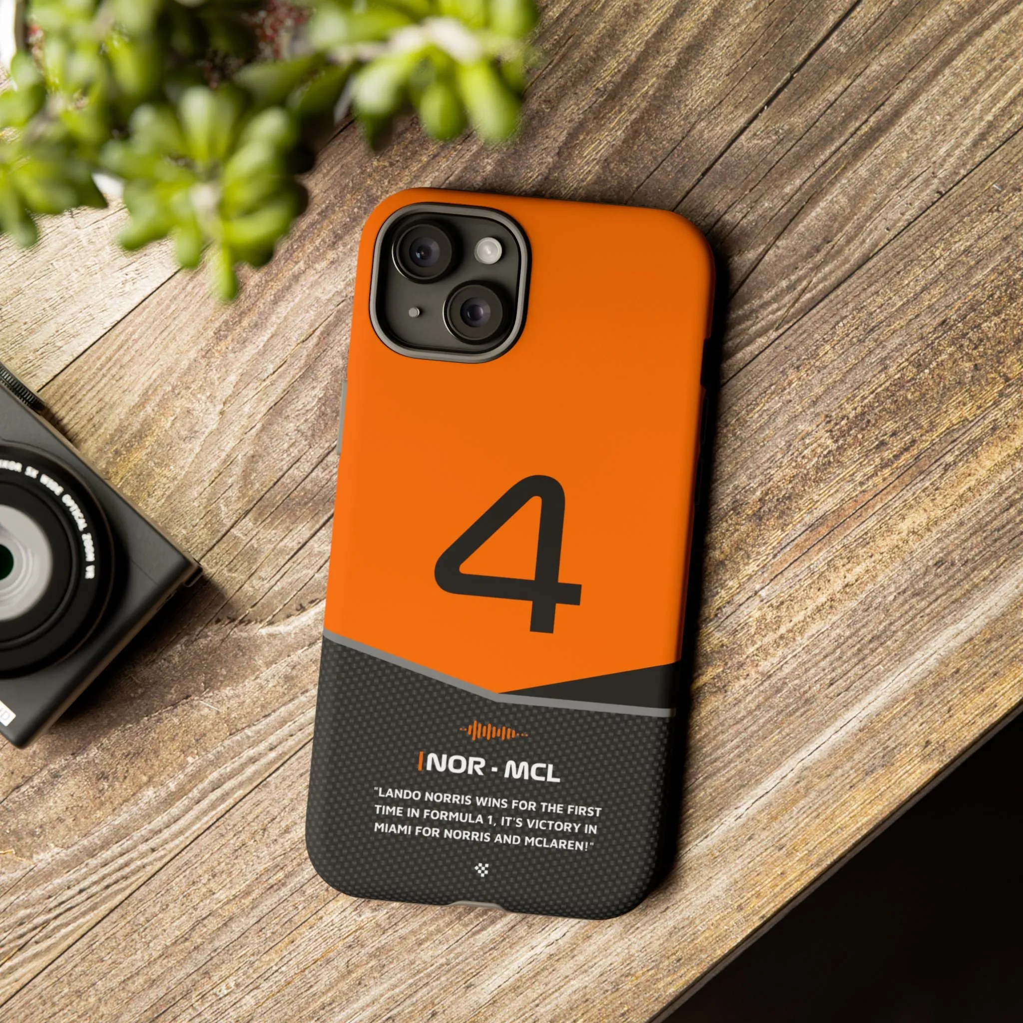 Lando Norris F1 Car Phone Case 2024