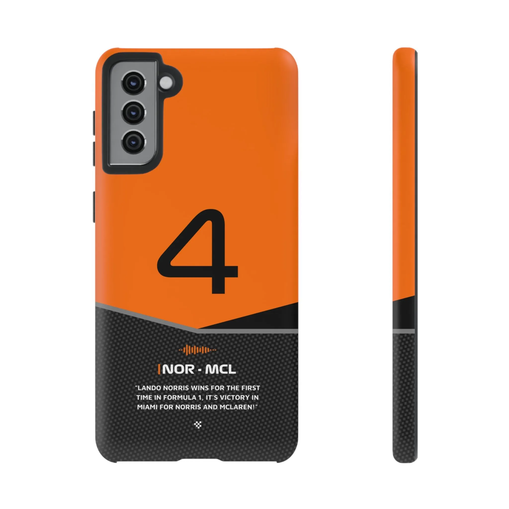 Lando Norris F1 Car Phone Case 2024