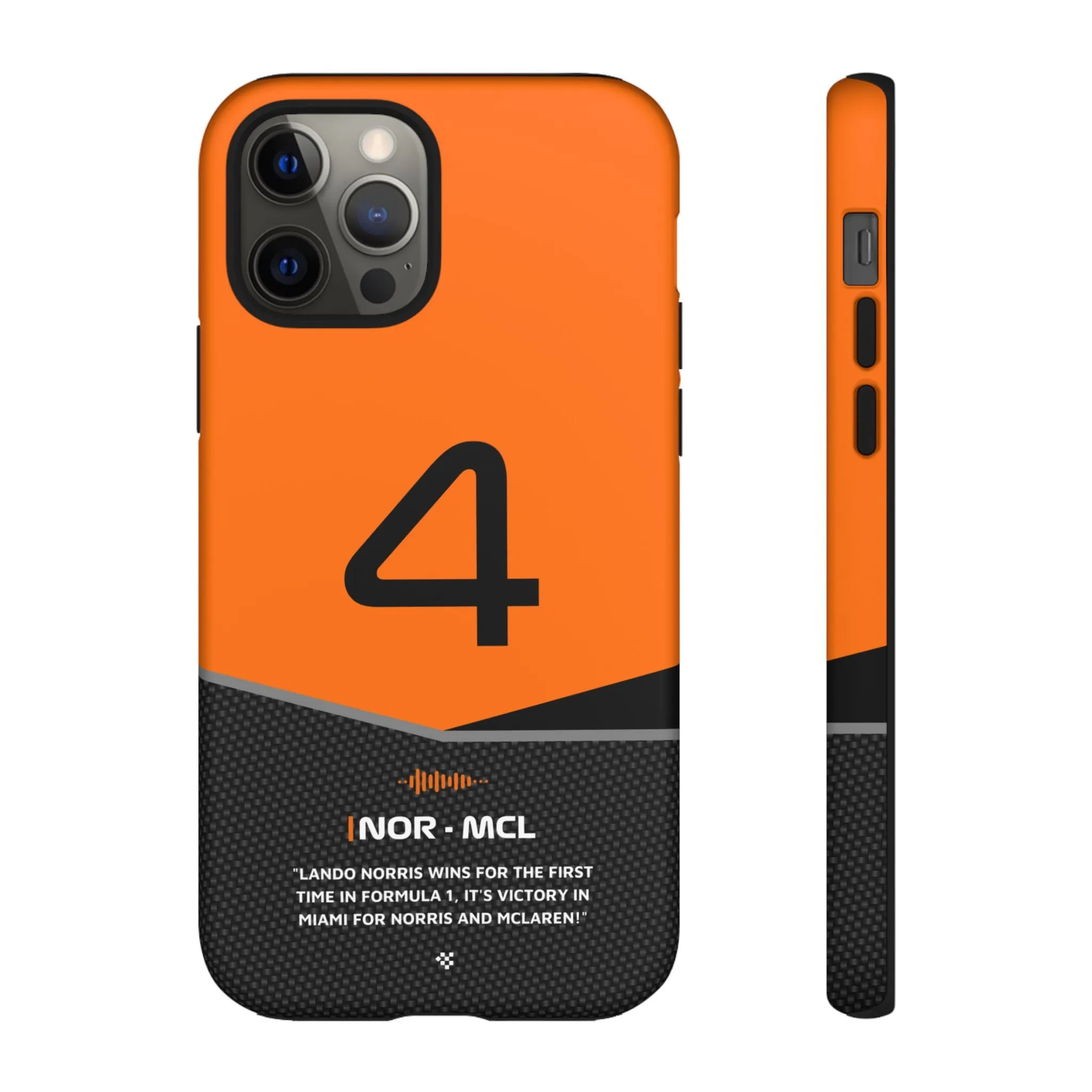 Lando Norris F1 Car Phone Case 2024
