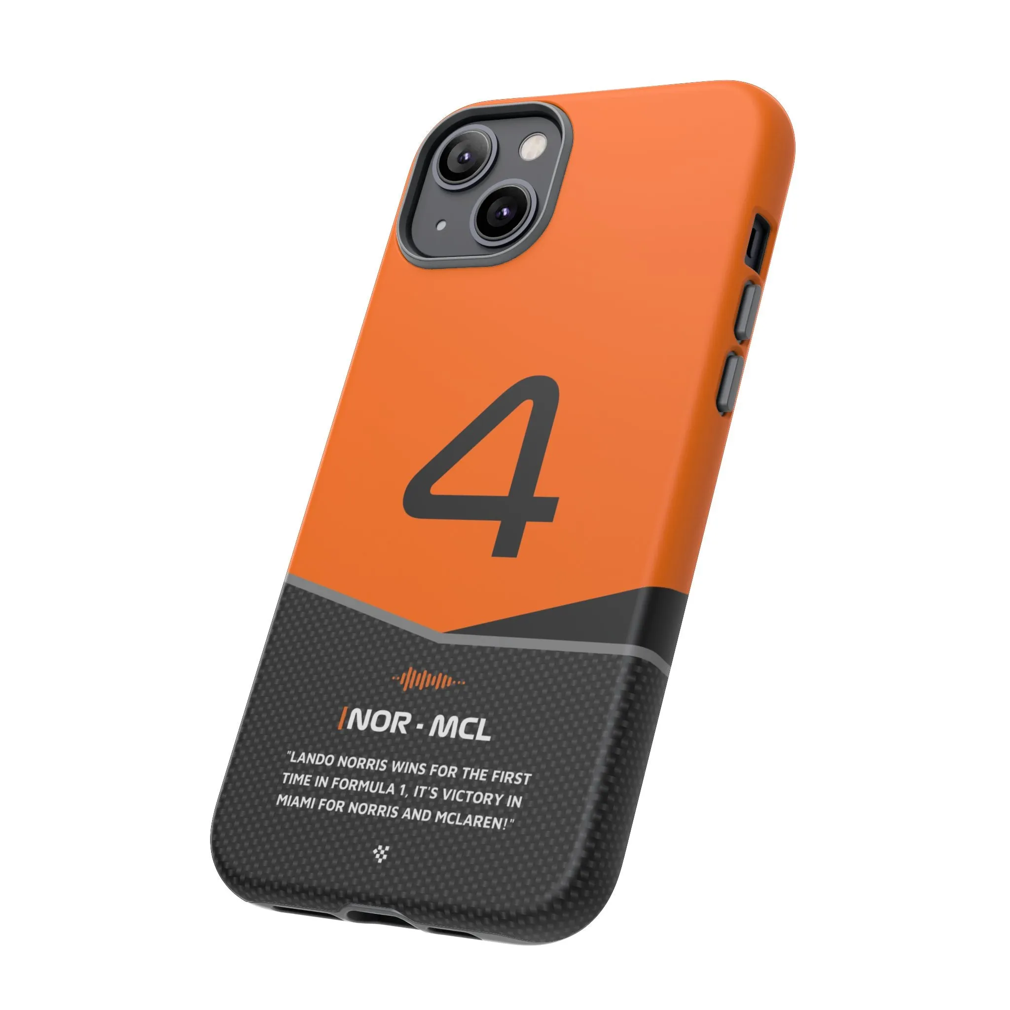 Lando Norris F1 Car Phone Case 2024
