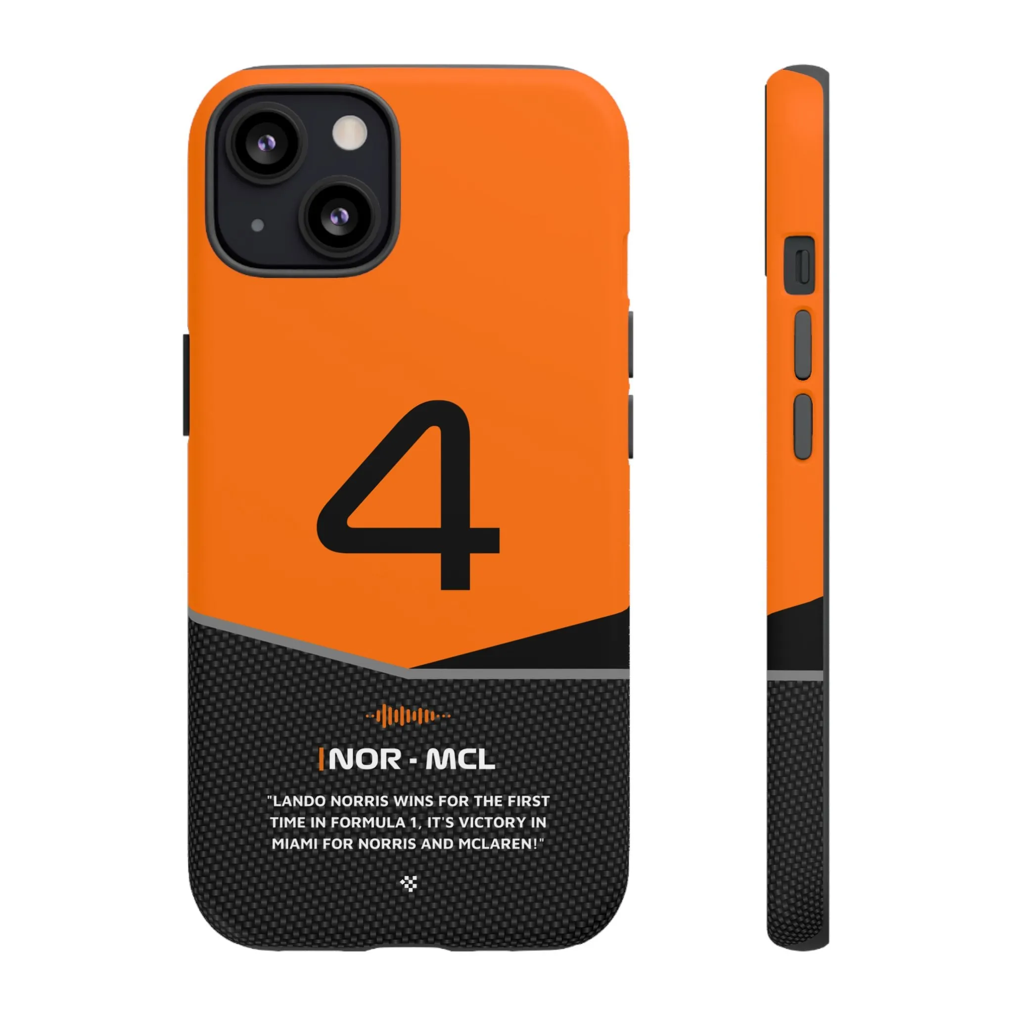 Lando Norris F1 Car Phone Case 2024