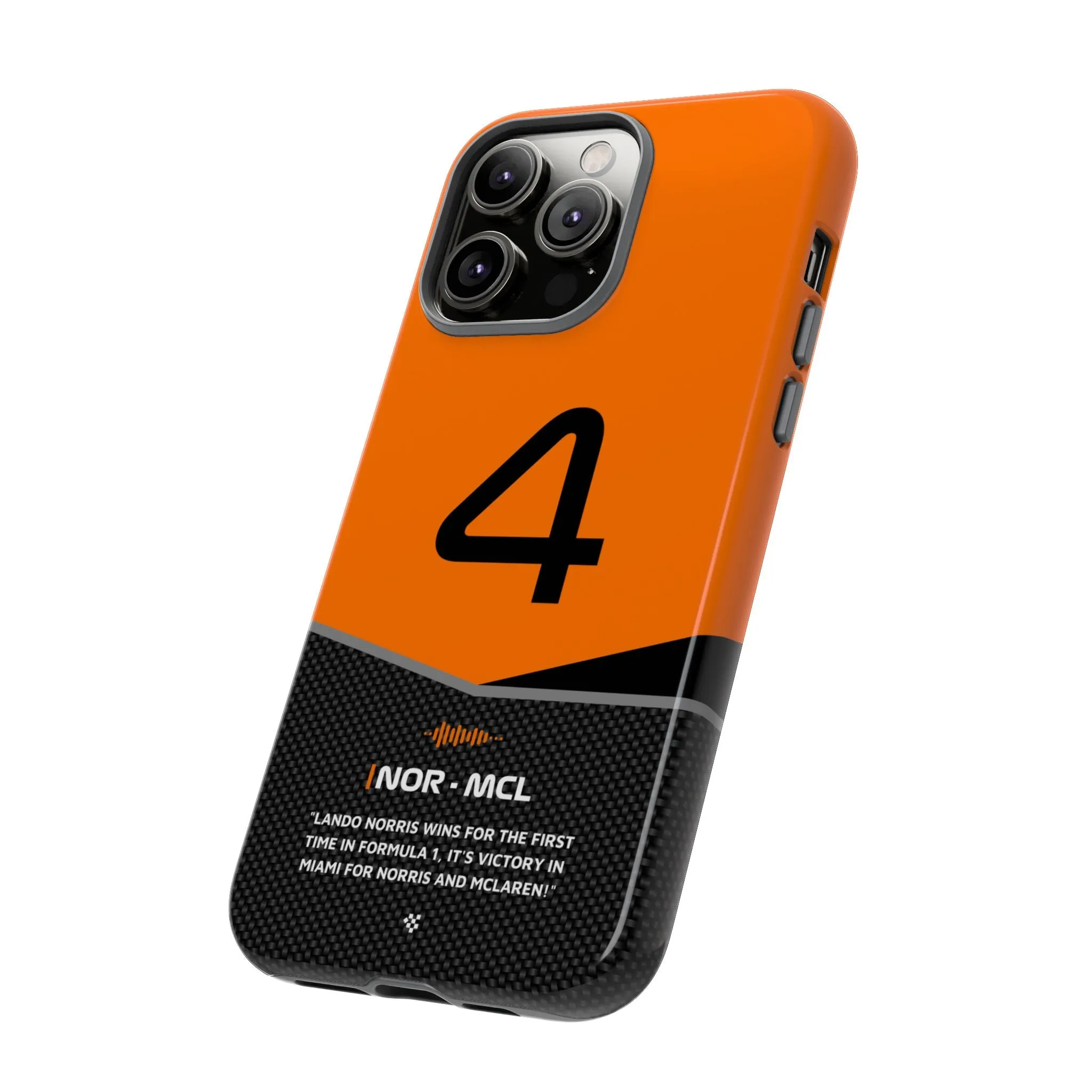 Lando Norris F1 Car Phone Case 2024