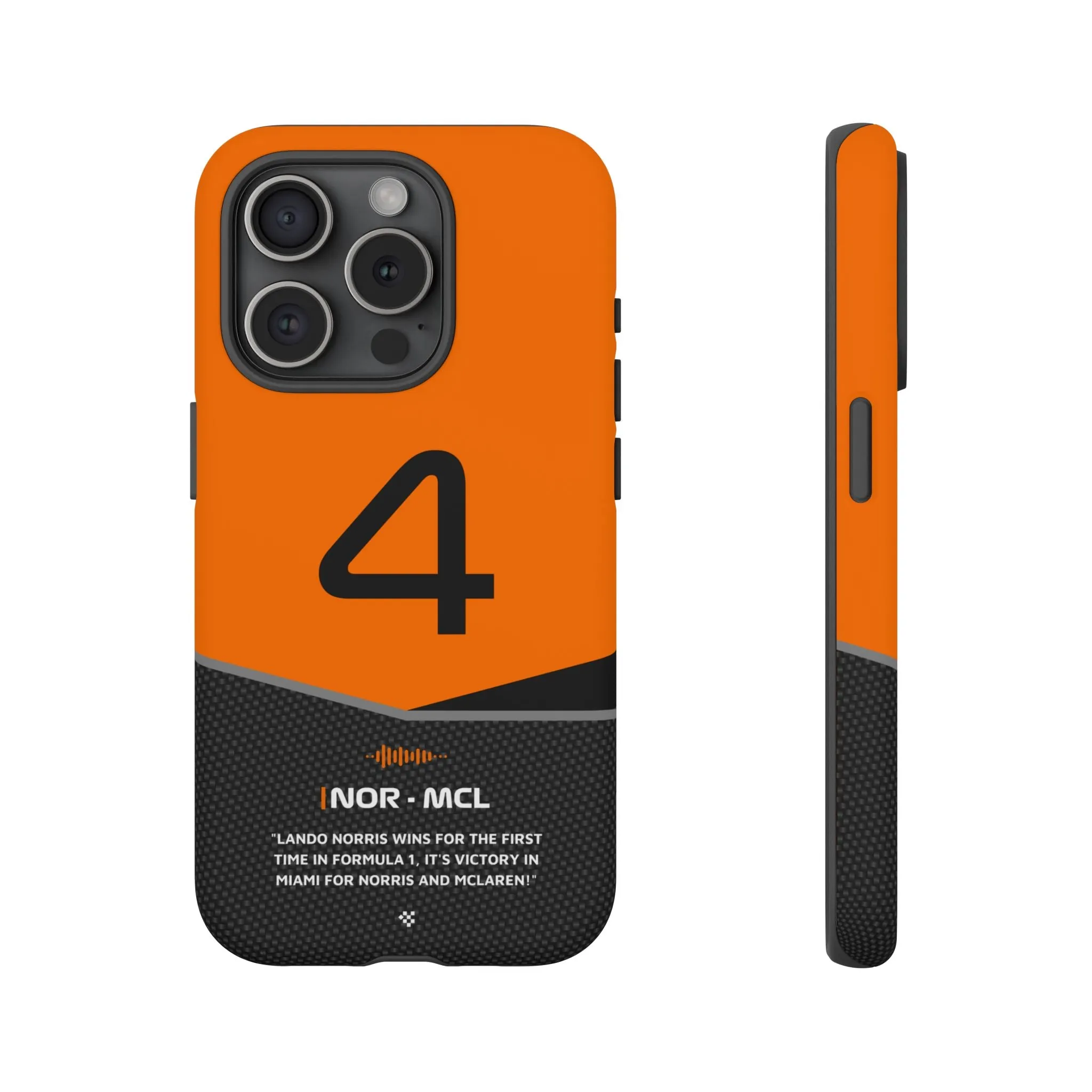Lando Norris F1 Car Phone Case 2024