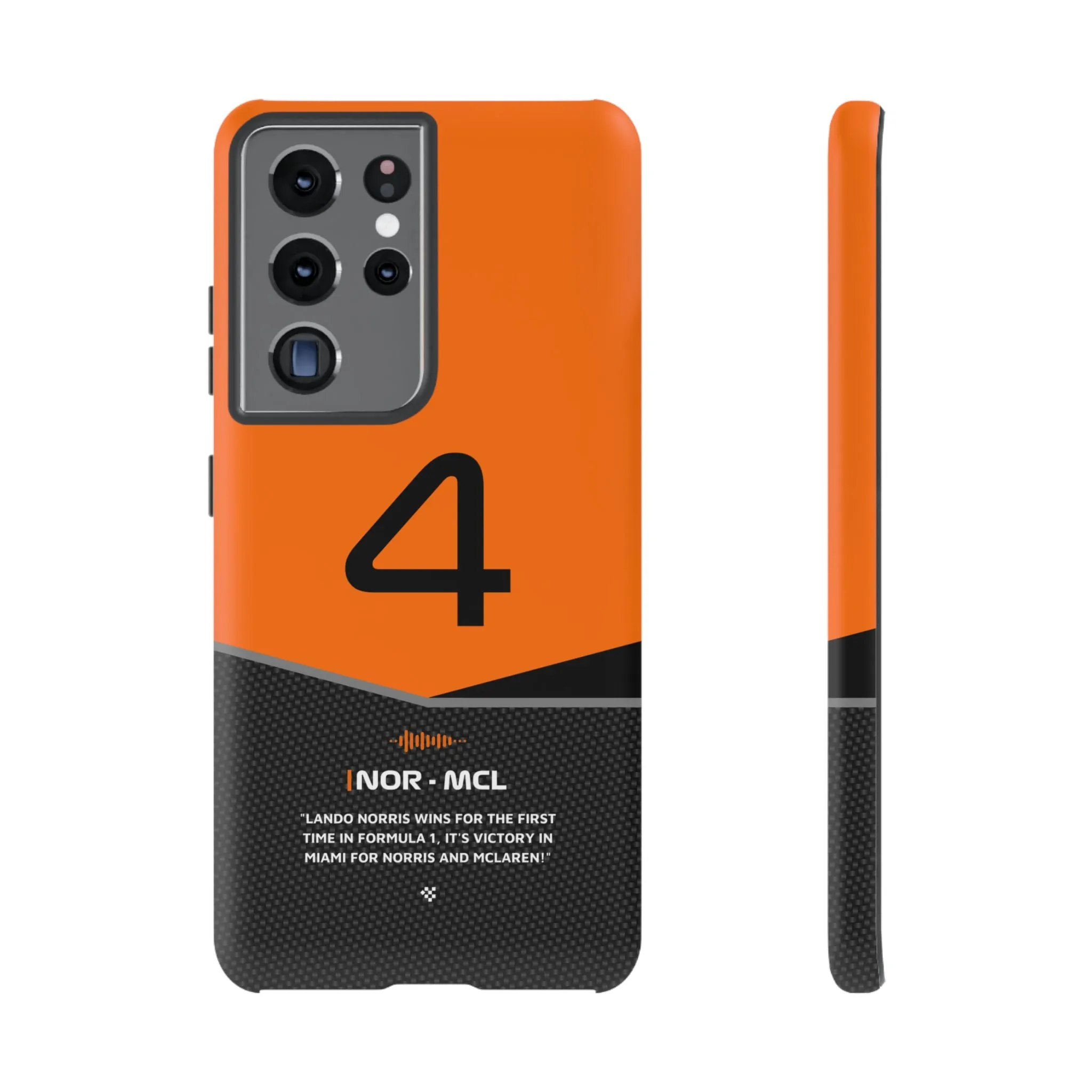 Lando Norris F1 Car Phone Case 2024