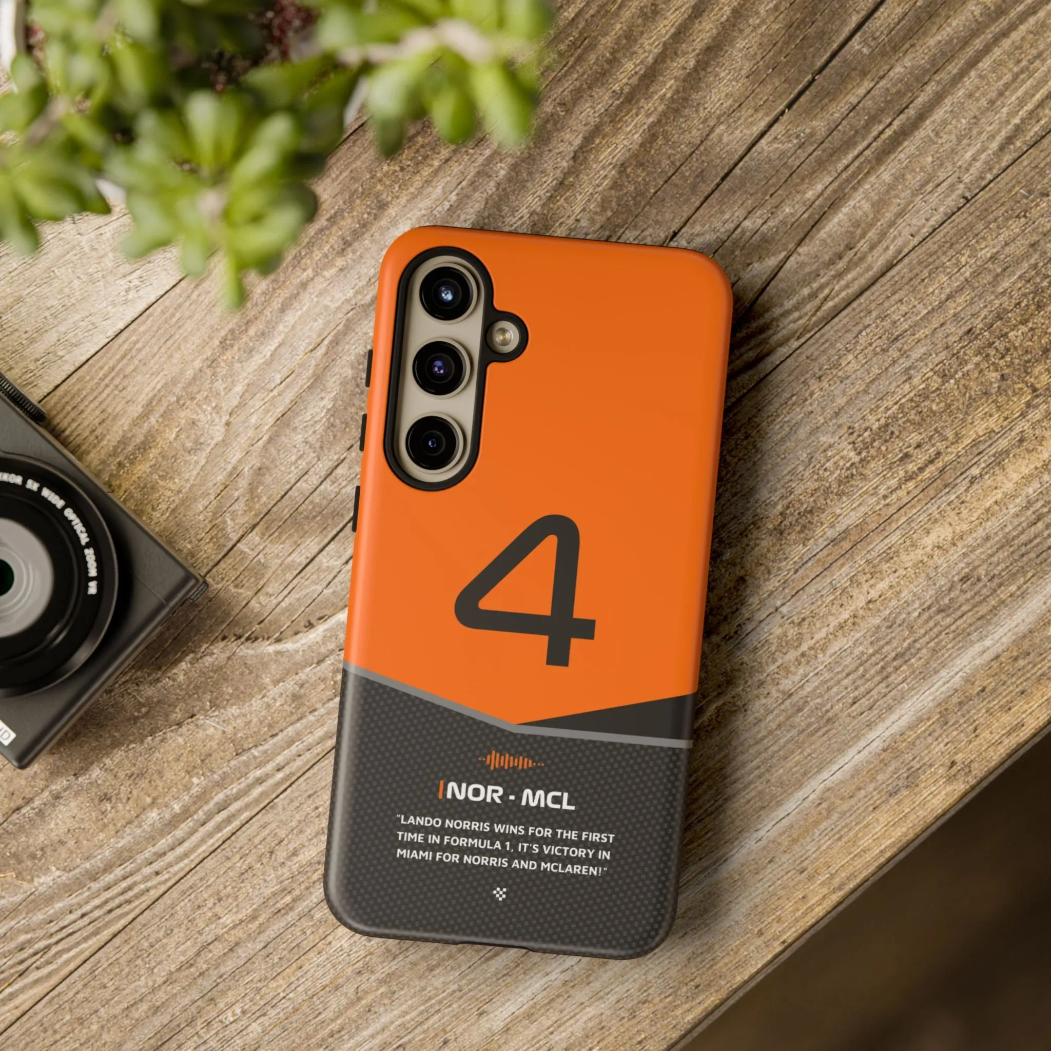 Lando Norris F1 Car Phone Case 2024